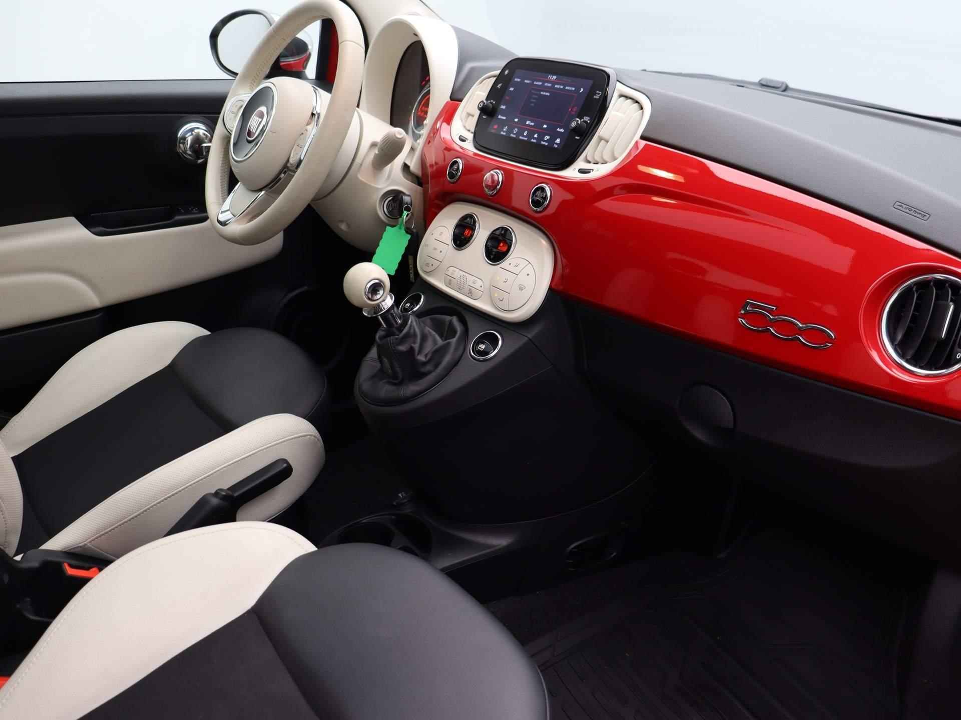 Fiat 500 1.0 Hybrid Dolcevita | Panoramadak | Apple CarPlay | Climate Control | Parkeersensoren | 16'' Velgen | - 19/26