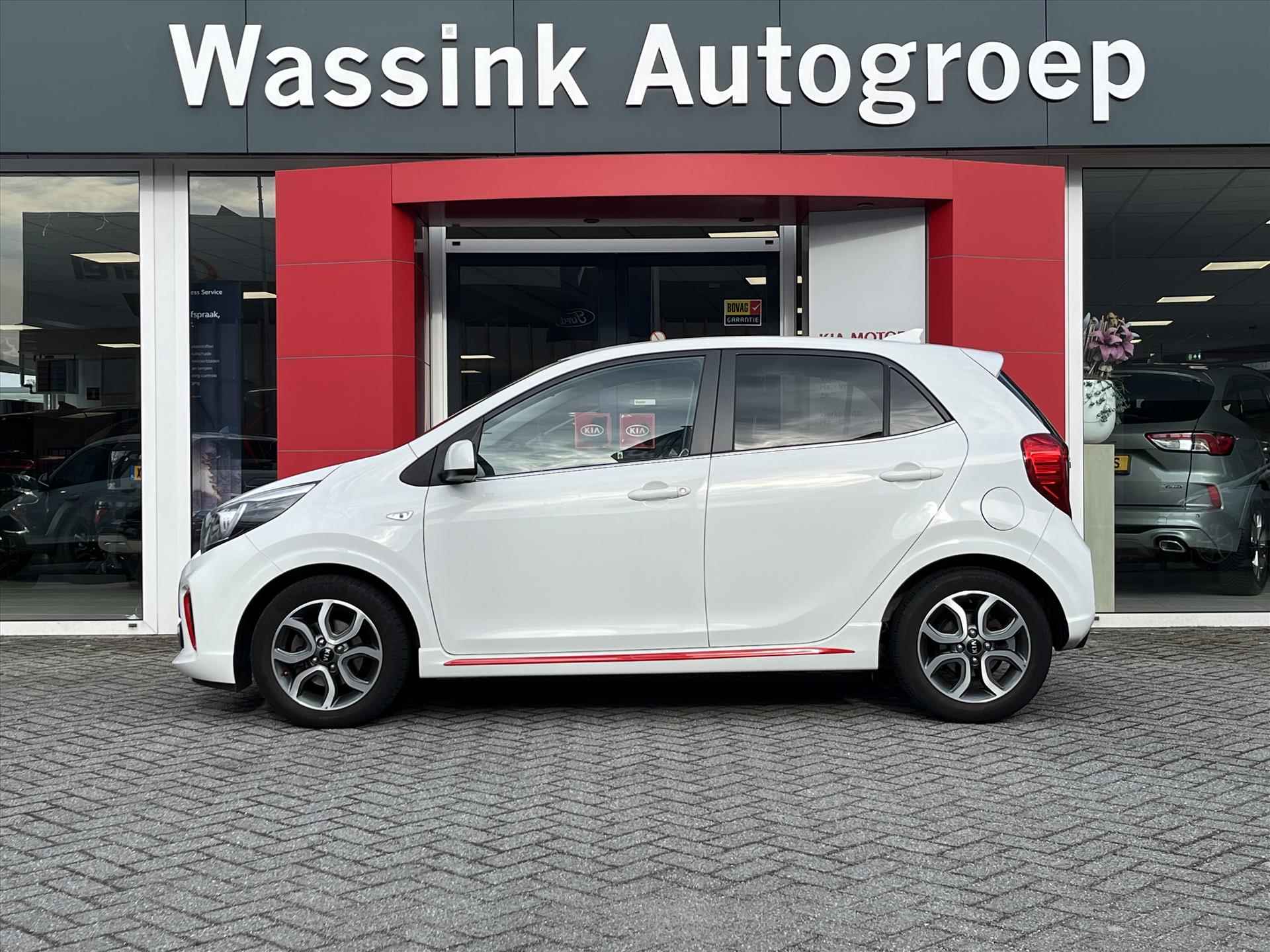 KIA Picanto 1.0 MPi 67pk GT-Line | Airconditioning | Lederen bekleding | Bluetooth | Apple carplay | Cruise control | - 4/25