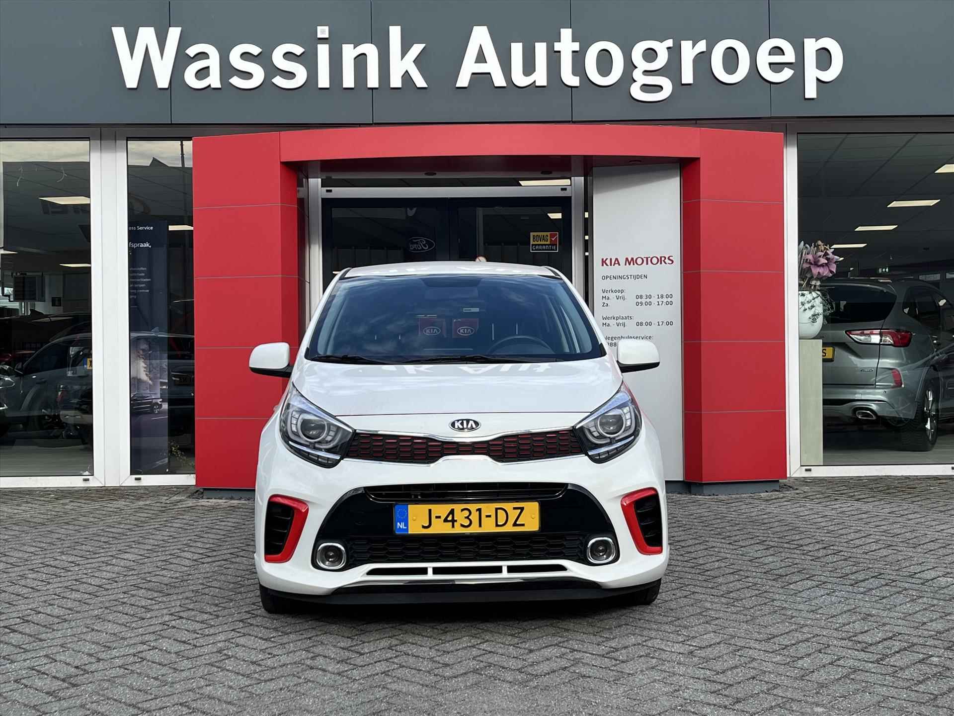 KIA Picanto 1.0 MPi 67pk GT-Line | Airconditioning | Lederen bekleding | Bluetooth | Apple carplay | Cruise control | - 6/25