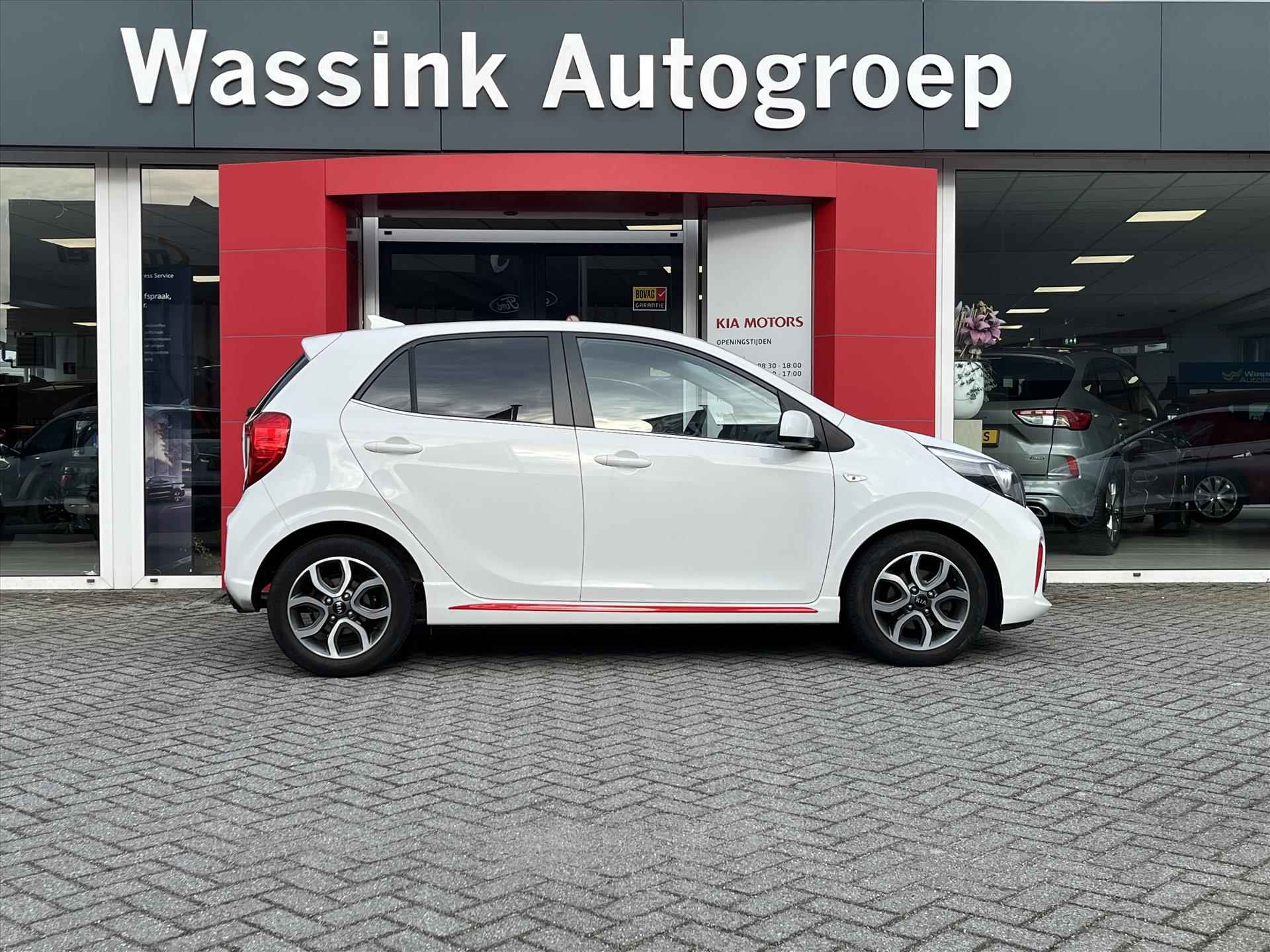 KIA Picanto 1.0 MPi 67pk GT-Line | Airconditioning | Lederen bekleding | Bluetooth | Apple carplay | Cruise control | - 9/25