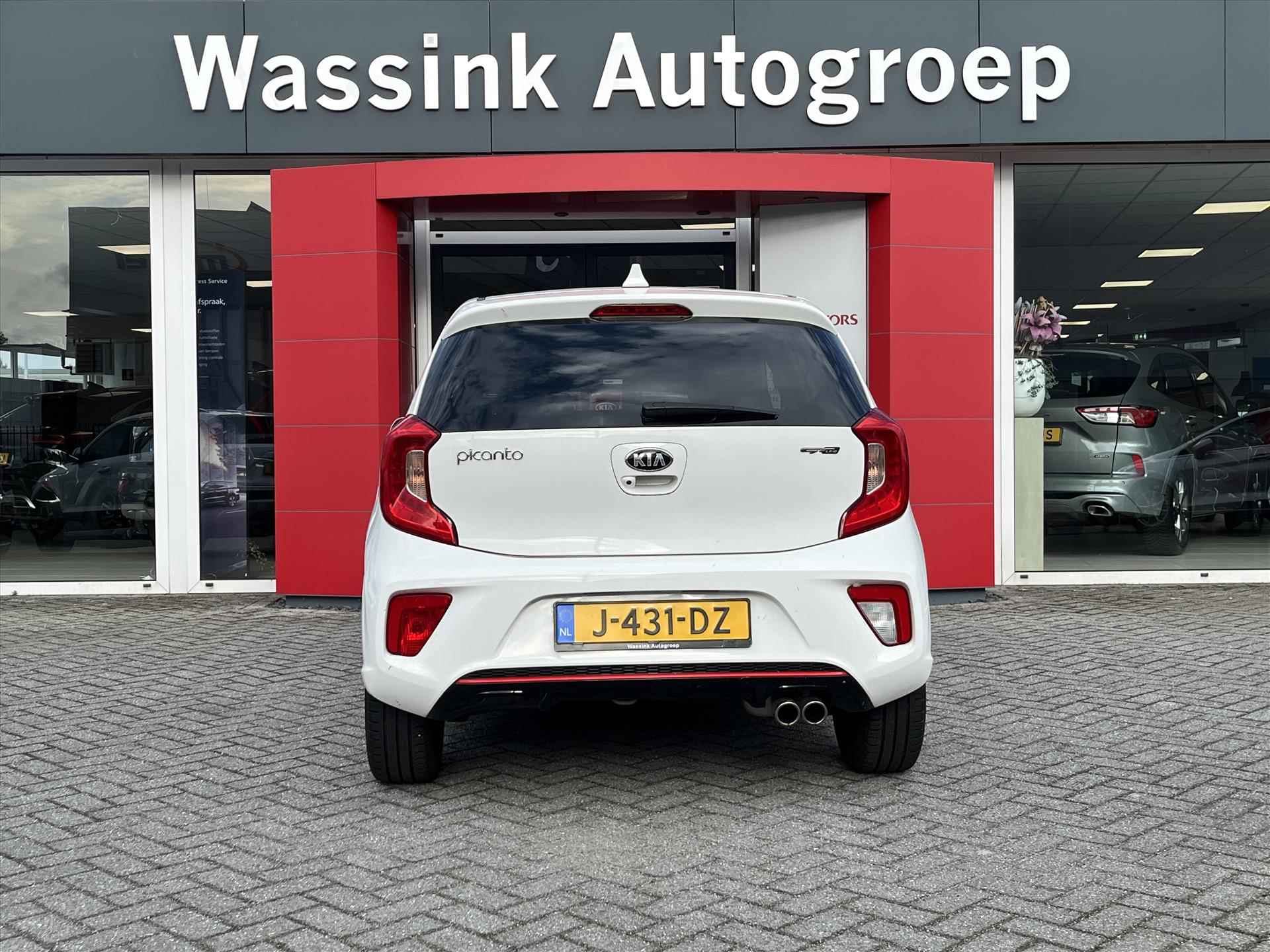 KIA Picanto 1.0 MPi 67pk GT-Line | Airconditioning | Lederen bekleding | Bluetooth | Apple carplay | Cruise control | - 10/25