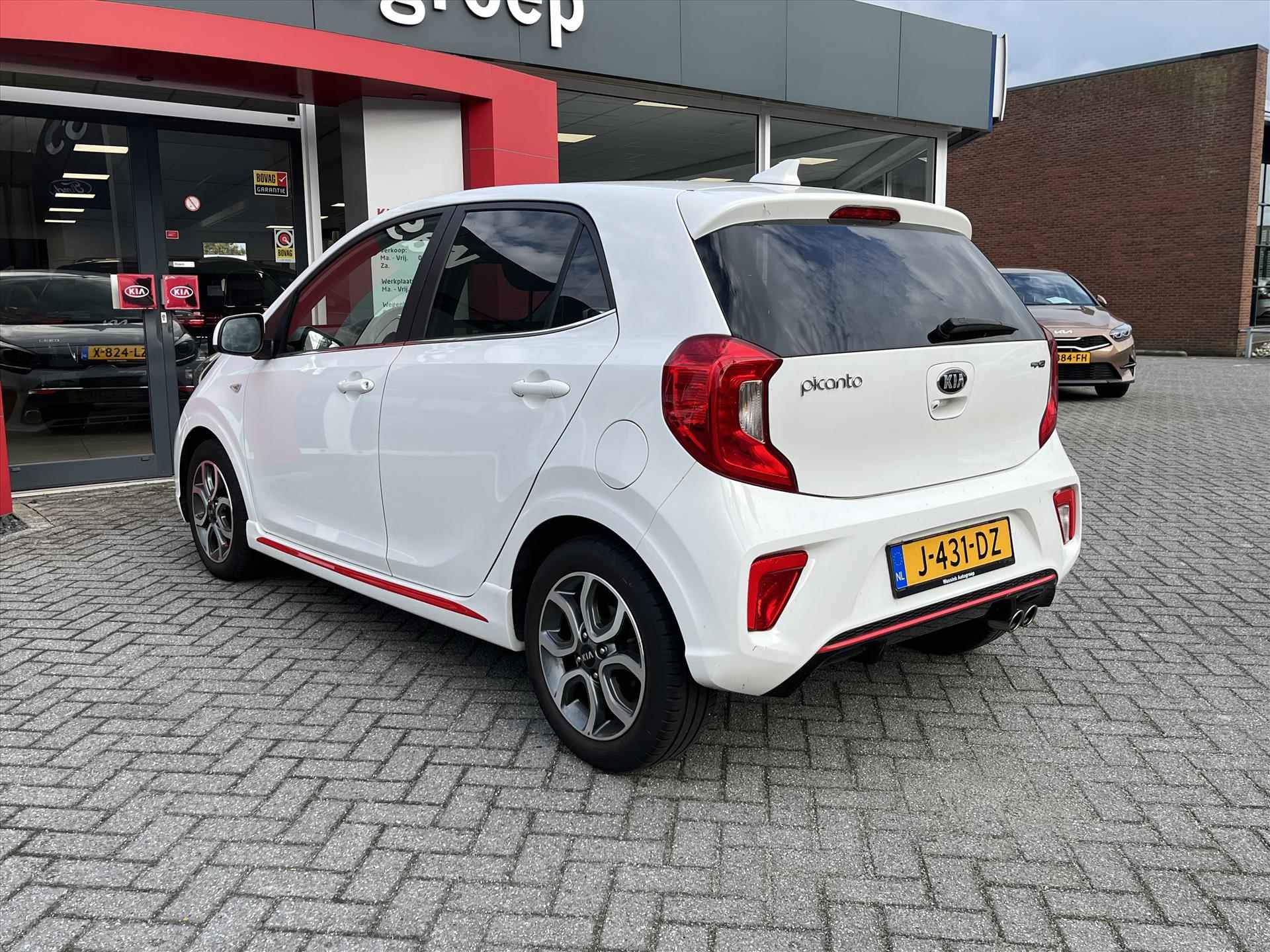 KIA Picanto 1.0 MPi 67pk GT-Line | Airconditioning | Lederen bekleding | Bluetooth | Apple carplay | Cruise control | - 11/25