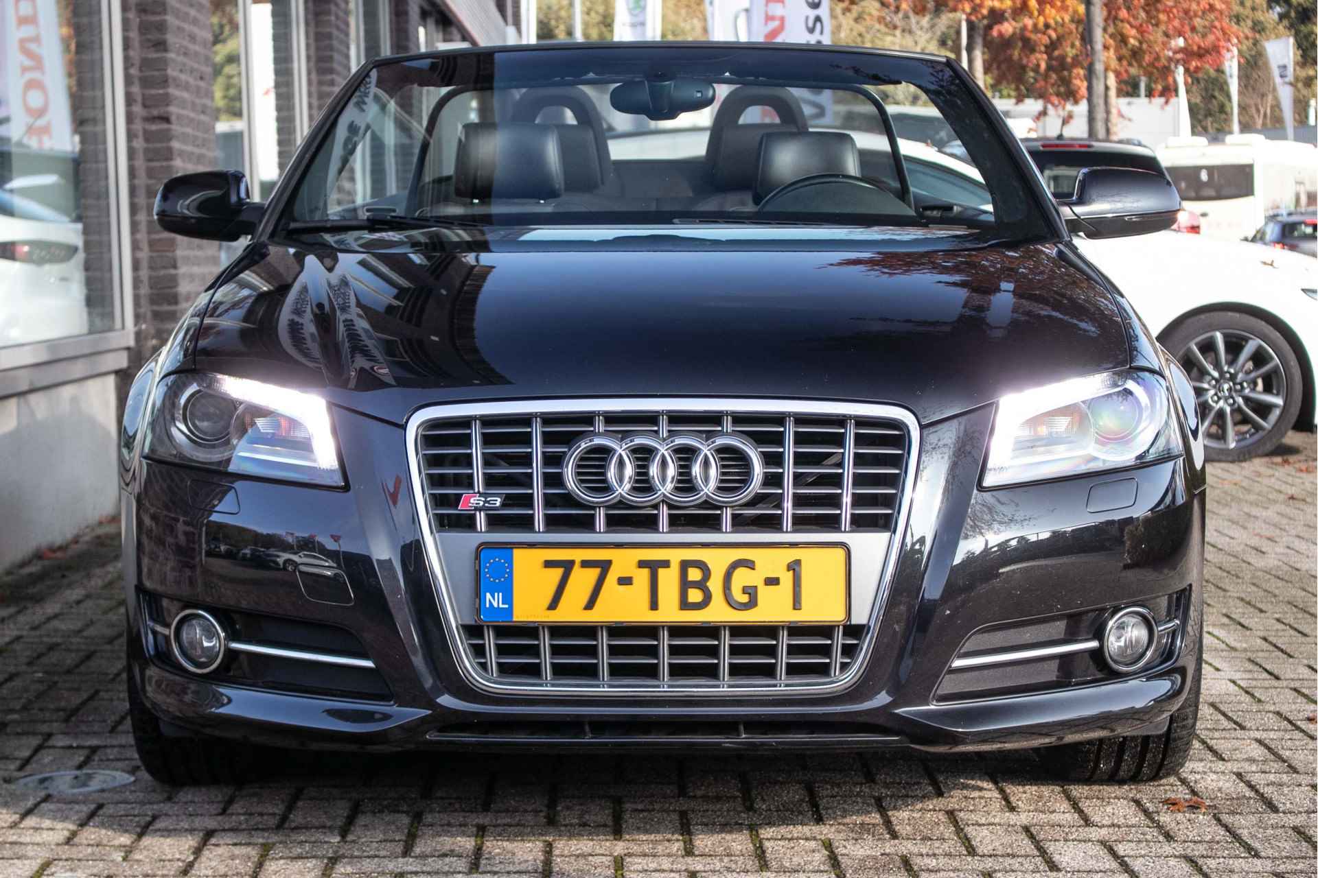 Audi A3 Cabriolet 1.8 TFSI Ambition Pro Line S automaat All-in rijklrprs | S-line | Leer | Nav pro | Cruise | Dealerond. | 12MND Bovag garantie - 10/53