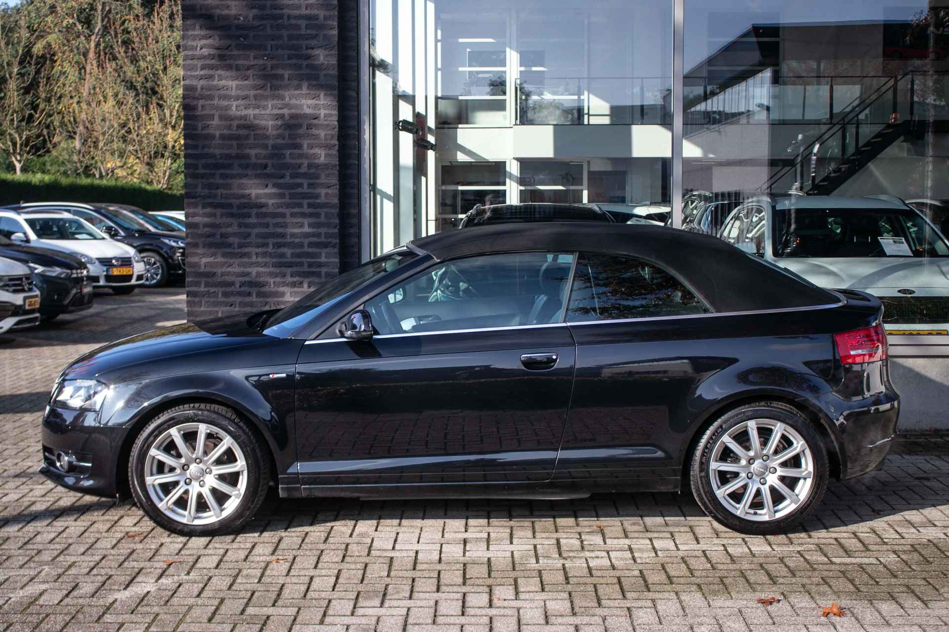 Audi A3 Cabriolet 1.8 TFSI Ambition Pro Line S automaat All-in rijklrprs | S-line | Leer | Nav pro | Cruise | Dealerond. | 12MND Bovag garantie - 34/53