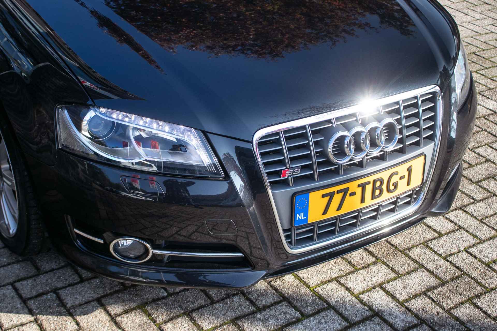 Audi A3 Cabriolet 1.8 TFSI Ambition Pro Line S automaat All-in rijklrprs | S-line | Leer | Nav pro | Cruise | Dealerond. | 12MND Bovag garantie - 39/53