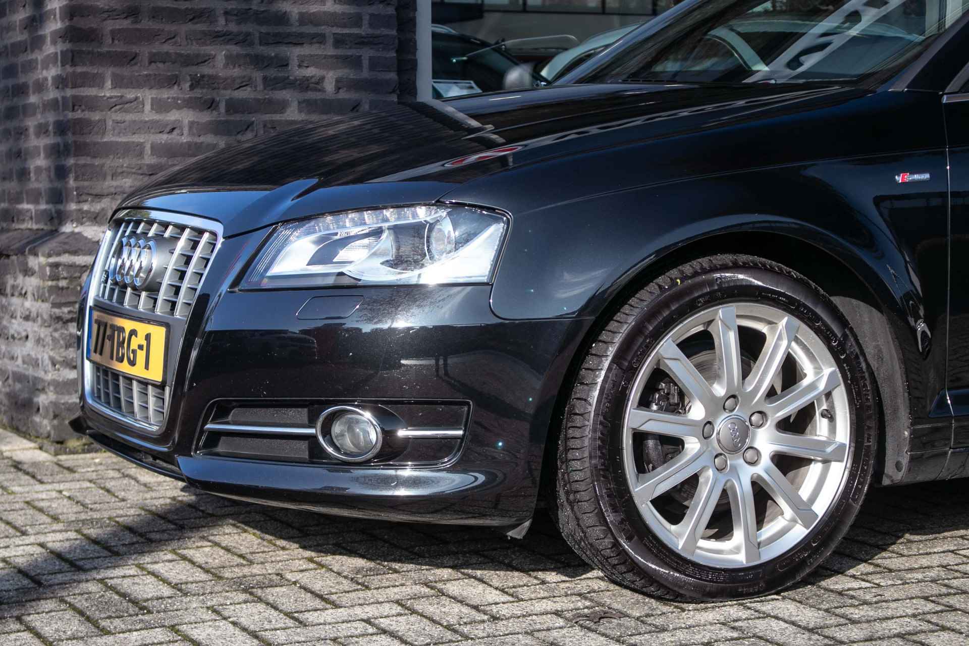 Audi A3 Cabriolet 1.8 TFSI Ambition Pro Line S automaat All-in rijklrprs | S-line | Leer | Nav pro | Cruise | Dealerond. | 12MND Bovag garantie - 41/53