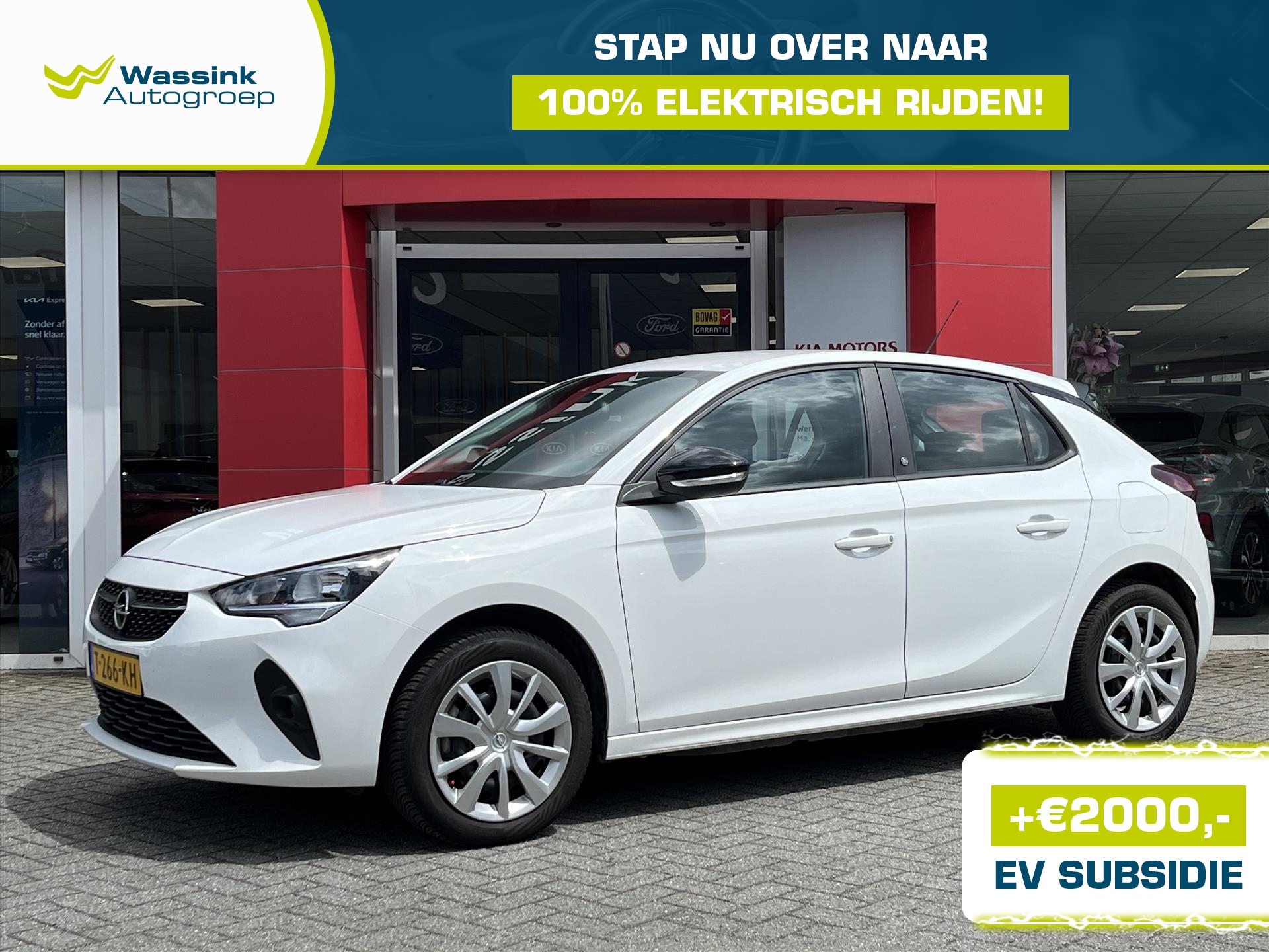 OPEL Corsa Electric 50kWh 136pk Aut Level 2 | met 2000,- subsidie| Navigatie | Parkeersensoren achter | Carplay |