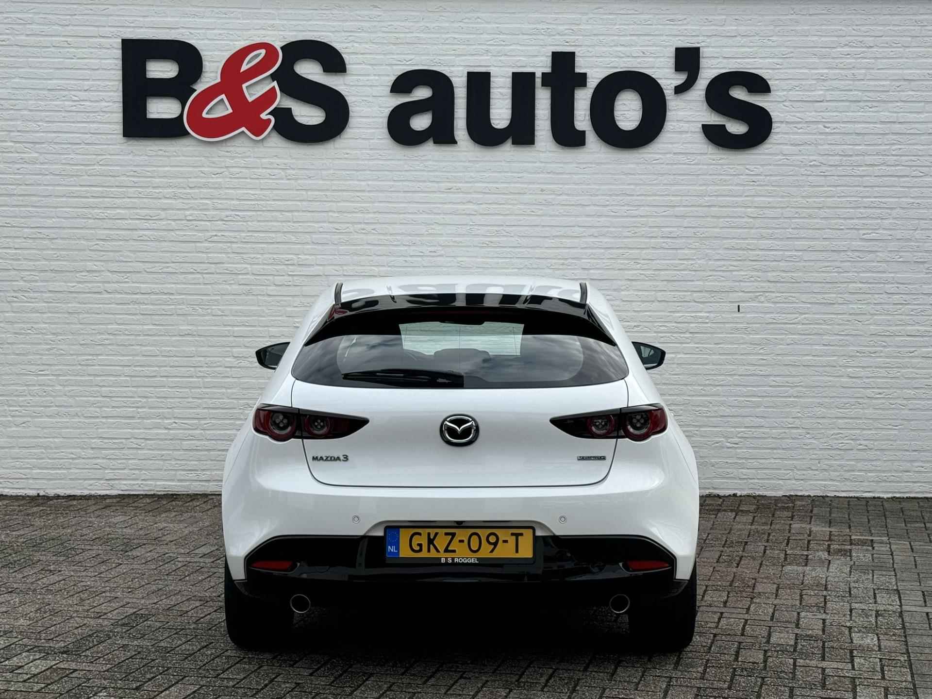 Mazda 3 2.0 e-SkyActiv-G M Hybrid 122 Luxury Carplay Camera Adaptive cruise Clima Navigatie - 19/59