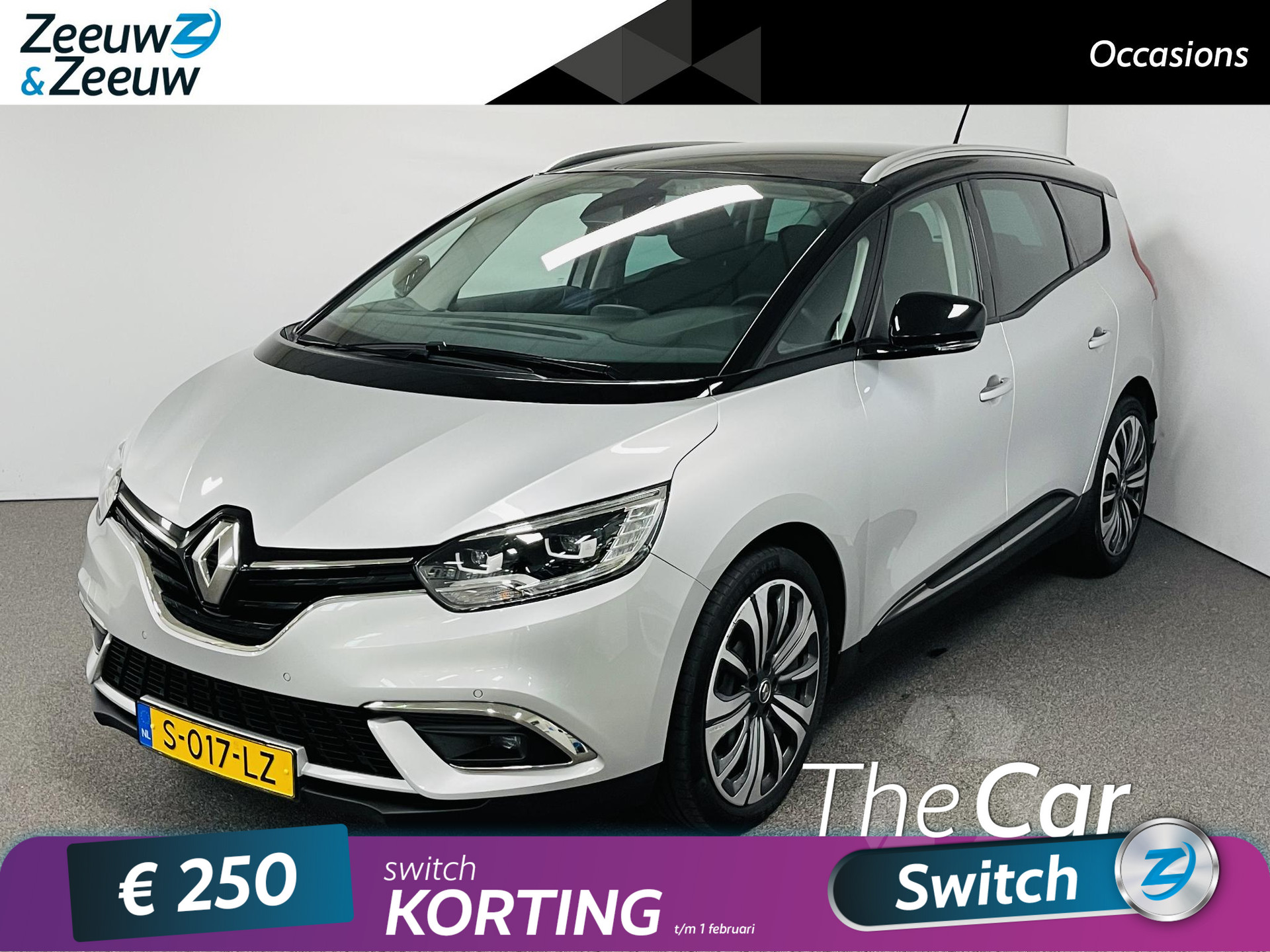 Renault Grand Scénic 1.3 TCe Equilibre 7p. LUXE AUTO / AUTOMAAT / NAVI / PARKEERSENSOREN VOOR -EN ACHTERZIJDE