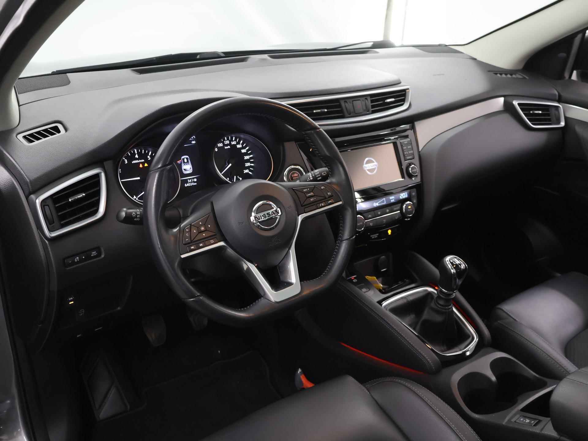 Nissan Qashqai 1.2 Tekna | Navigatie | Climate Control | 360 Camera | Stoelverwarming | Cruise Control | LED | - 8/38