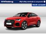 Audi Q3 Sportback 45 TFSI e 245pk s-tronic S Line exterieur | Panoramadak | Optiek zwart | Comfortsleutel | Trekhaak | Stoelverwarming | 19" LM velgen | Sportstoelen | Parkeerassistent