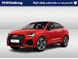 Audi Q3 Sportback 45 TFSI e 245pk s-tronic S Line exterieur | Panoramadak | Optiek zwart | Comfortsleutel | Trekhaak | Stoelverwarming | 19" LM velgen | Sportstoelen | Parkeerassistent