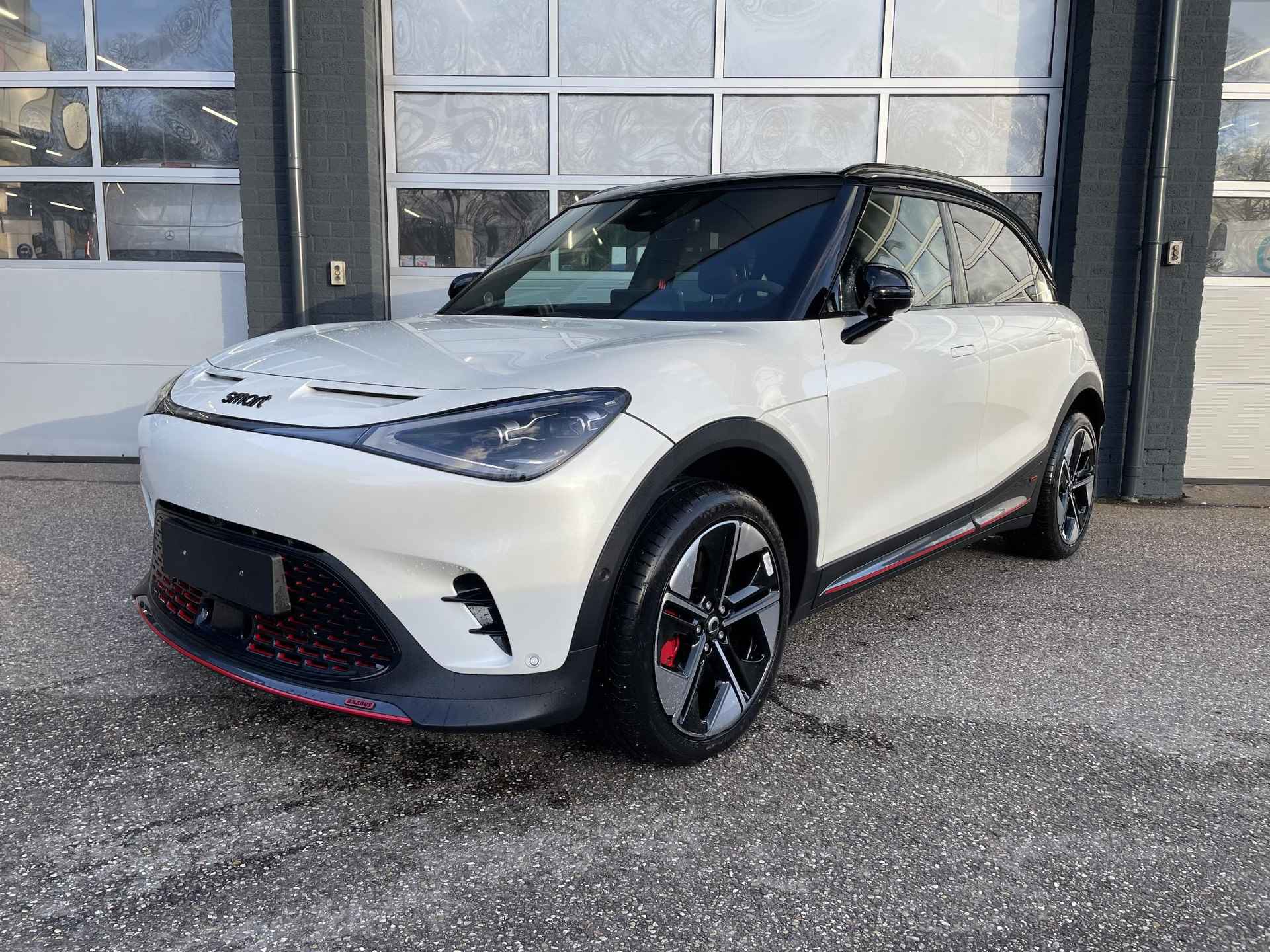 smart #1 BRABUS | Warmtepomp | Panoramadak | CyberSparks LED+ Koplampen | Apple CarPlay | Android Auto | Beats Soundsysteem | Head-up Display | 360° Camera | Sfeerverlichting | Stuurverwarming | Stoelverwarming | Elektrisch Verstelbare Voorstoelen - 12/15