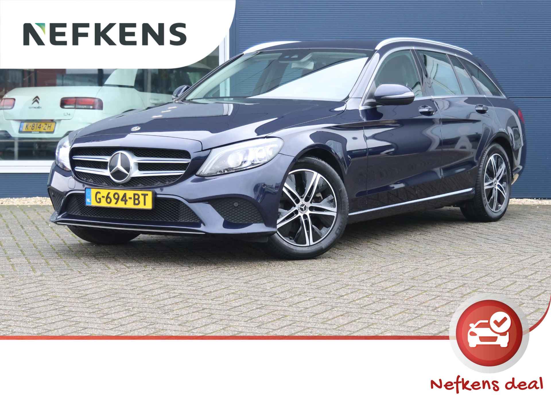 Mercedes-Benz C-klasse Estate 200d Avantgarde 1ste eigenaar | LEER | Camera | Electrische klep | AppleCarPlay