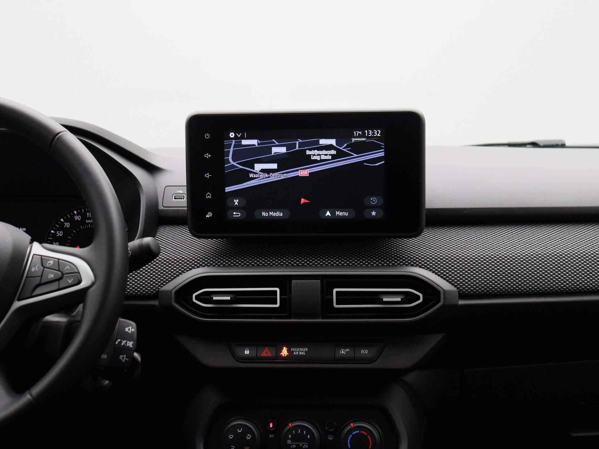 Dacia Sandero 1.0 - 90PK TCe Expression | Navigatie | Airco | Parkeersensoren | Apple Carplay/Android Auto | Cruise Control | Licht & Regen Sensor | LED Lampen | - 9/30