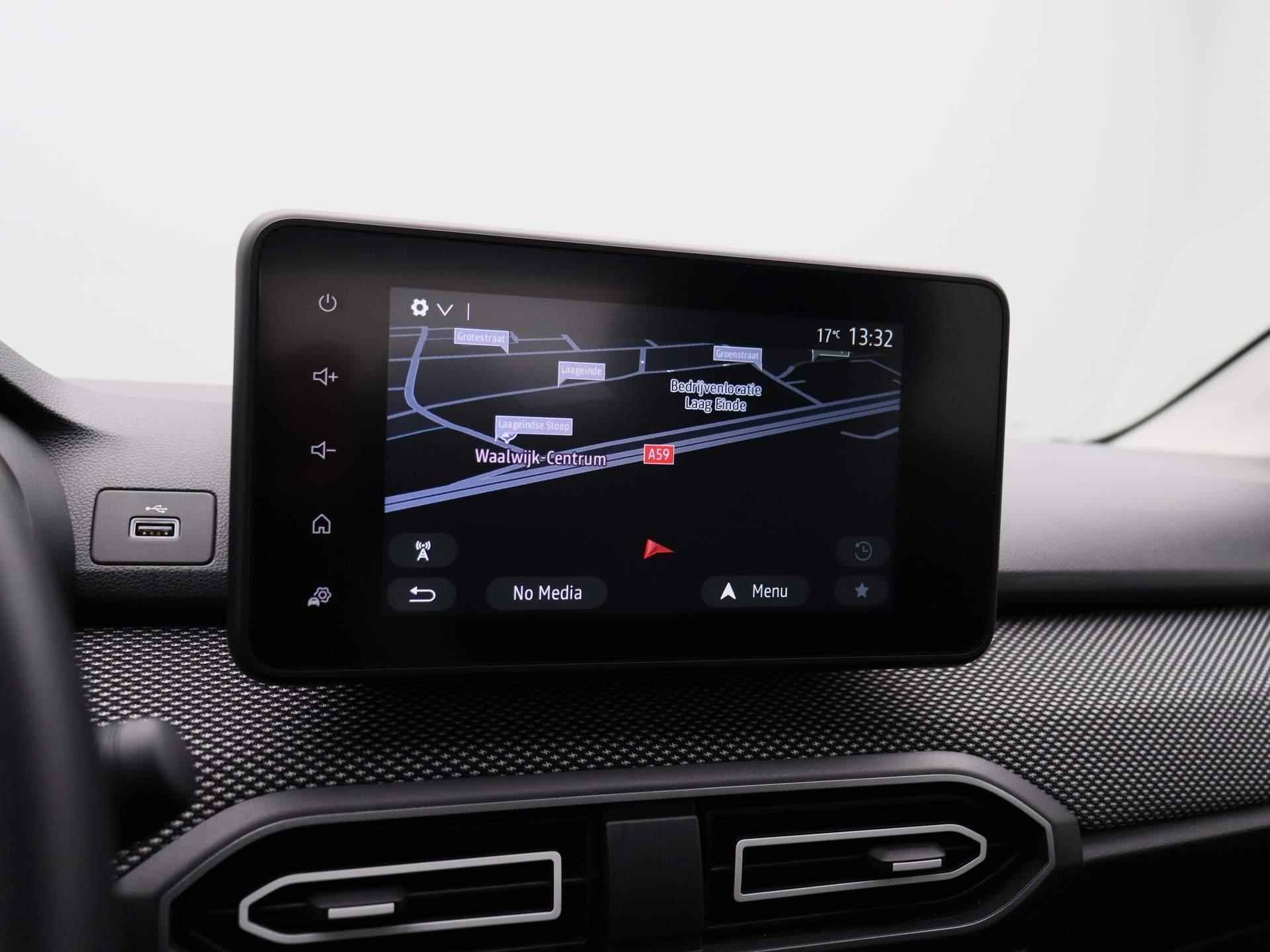 Dacia Sandero 1.0 - 90PK TCe Expression | Navigatie | Airco | Parkeersensoren | Apple Carplay/Android Auto | Cruise Control | Licht & Regen Sensor | LED Lampen | - 17/30