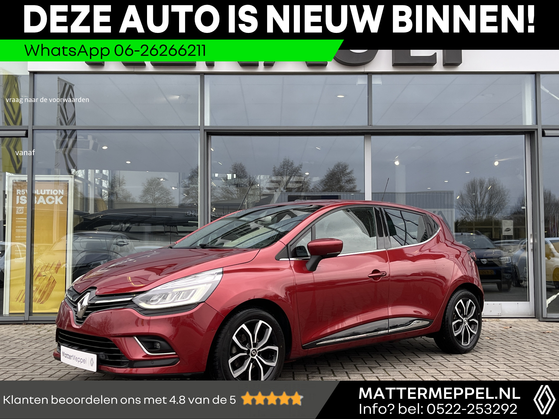 Renault Clio 0.9 TCe Intens | Trekhaak Afn | NL Auto | Navigatie | Climate Control | Camera | Parkeersensoren V+A | Bluetooth | DAB