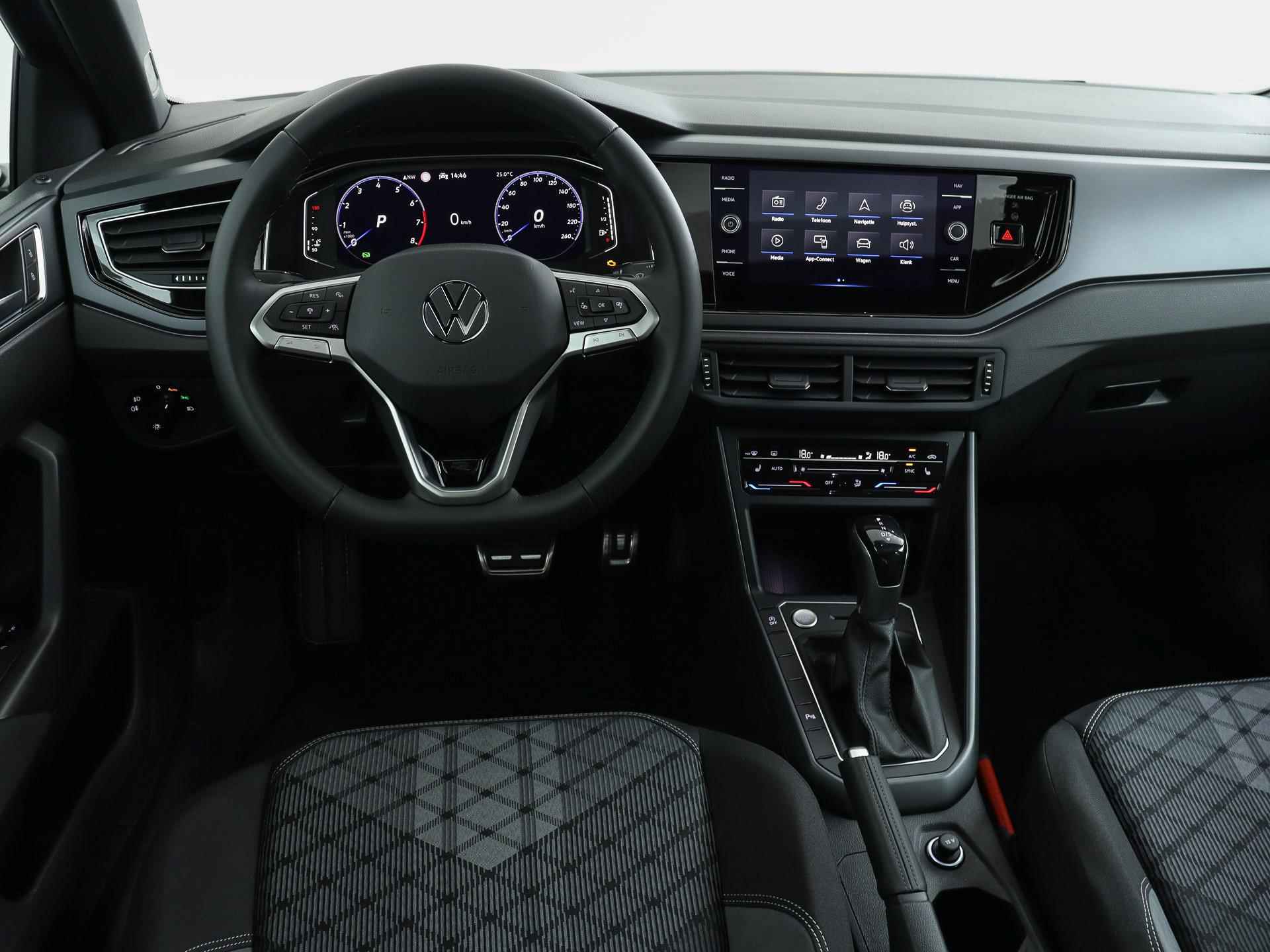 Volkswagen Taigo 1.5 TSI 150PK R-Line Business DSG | Pano.Dak | IQ.Light | Navi | Camera | Keyless | Adaptive Cruise | Stoelverwarming | Apple CarPlay | 18" LM 'Misano' | Getint Glas | - 5/53