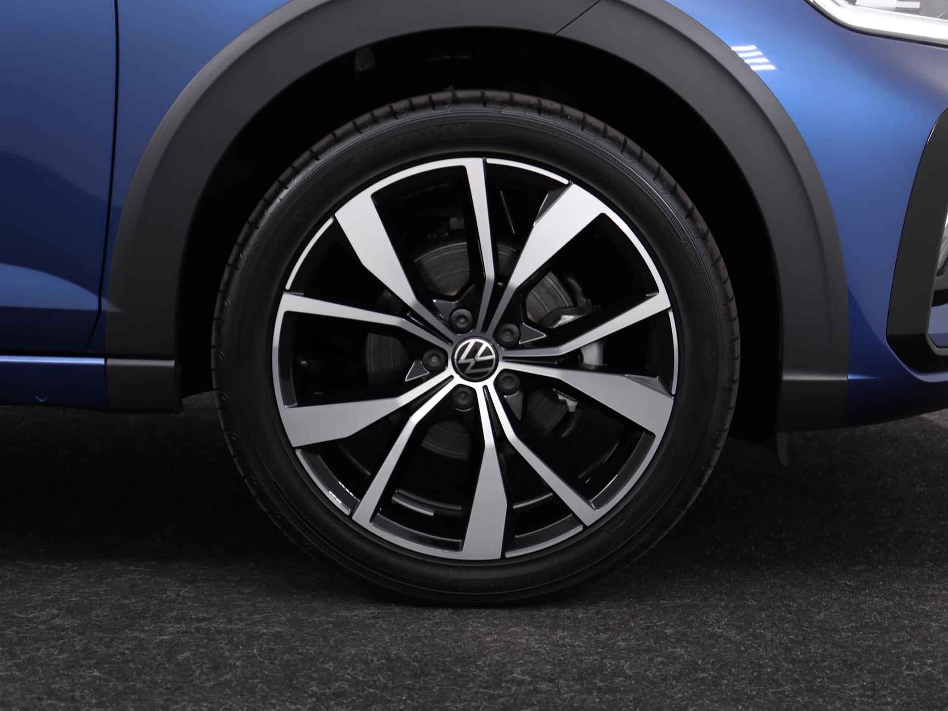 Volkswagen Taigo 1.5 TSI 150PK R-Line Business DSG | Pano.Dak | IQ.Light | Navi | Camera | Keyless | Adaptive Cruise | Stoelverwarming | Apple CarPlay | 18" LM 'Misano' | Getint Glas | - 15/53