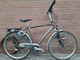 Gazelle FUENTE TREKKING Hybride fiets Heren Fiets bij viaBOVAG.nl