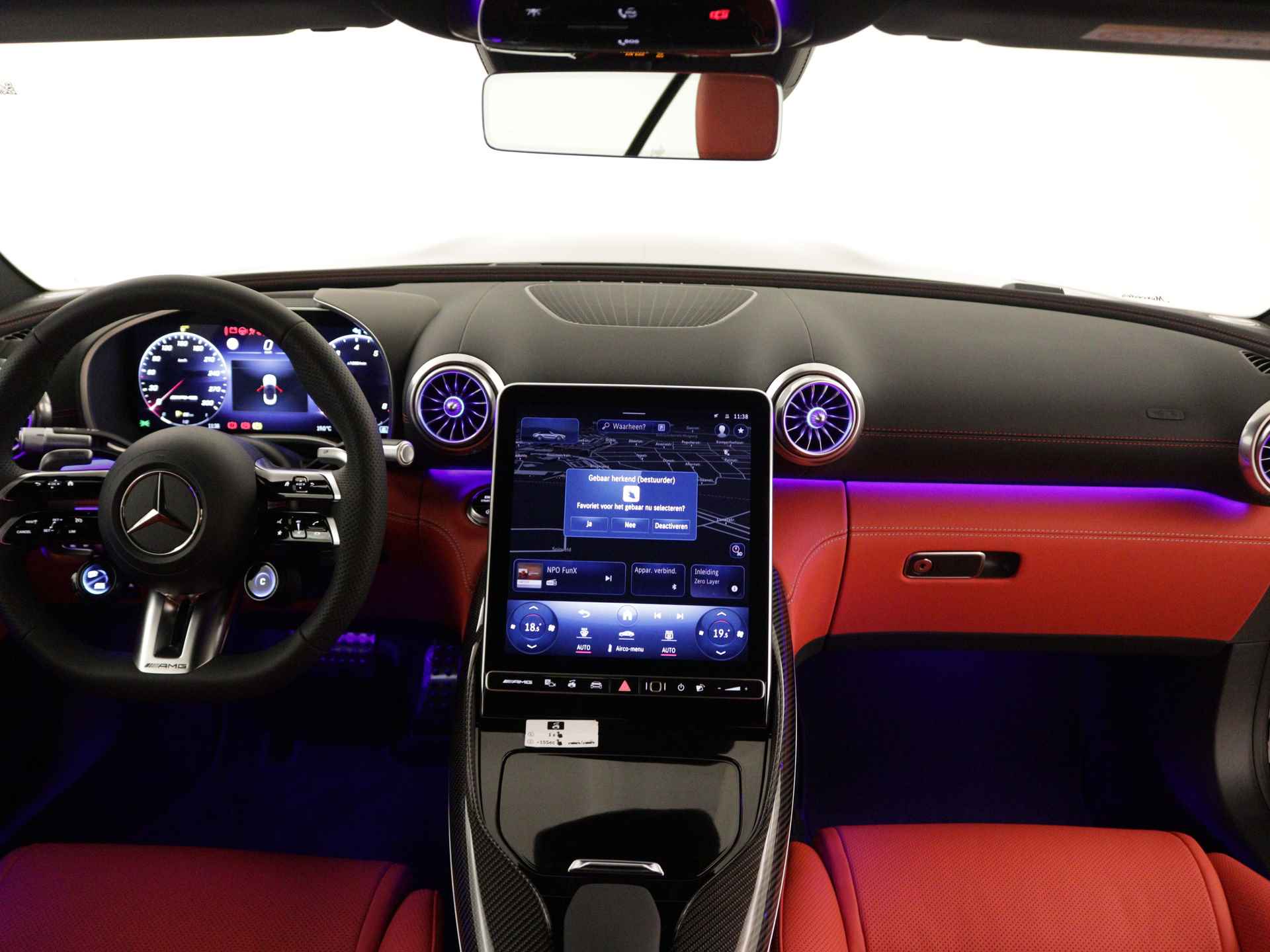 Mercedes-Benz SL-Klasse Roadster 43 | AMG Carbon | 21 inch AMG-velgen | AMG Nightpakket II | Premium Plus pakket | Burmester Surround Sound systeem | Head-up display | - 31/48