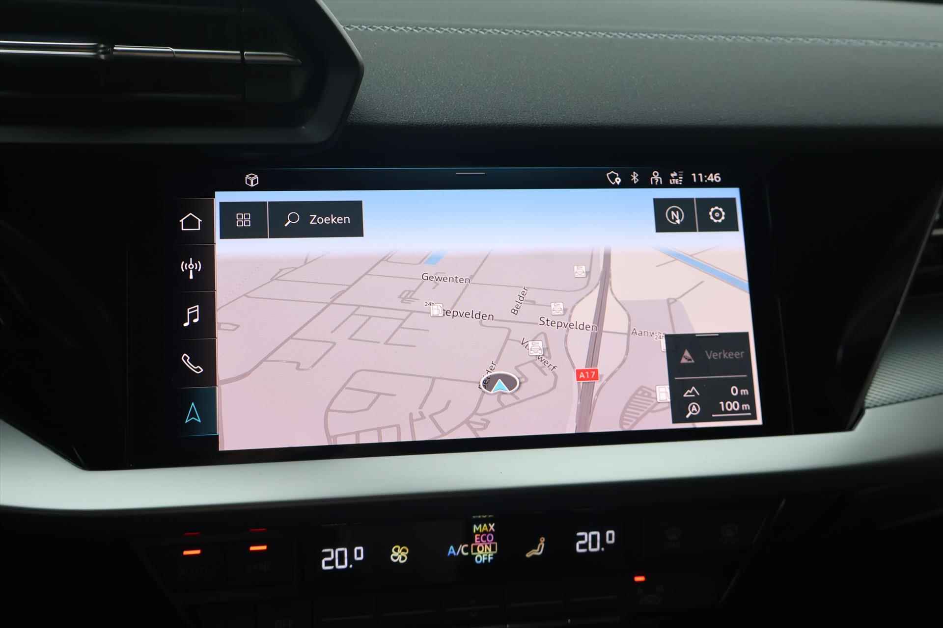 Audi A3 Sportback 35 TFSI S-Line 150pk | Carplay | DAB | Virtual | Rijstrooksensor | 1e Eigenaar - 8/47