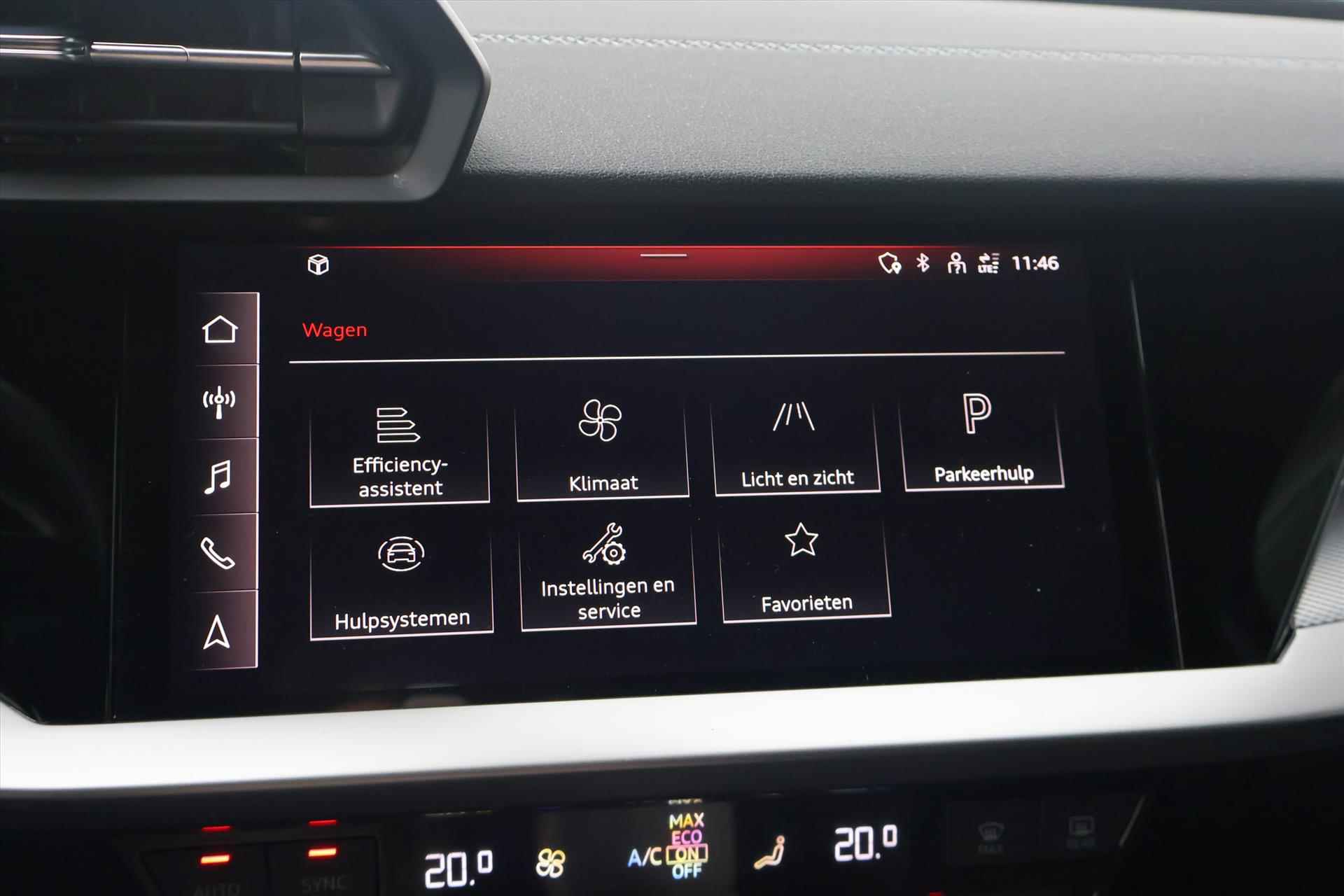 Audi A3 Sportback 35 TFSI S-Line 150pk | Carplay | DAB | Virtual | Rijstrooksensor | 1e Eigenaar - 32/47