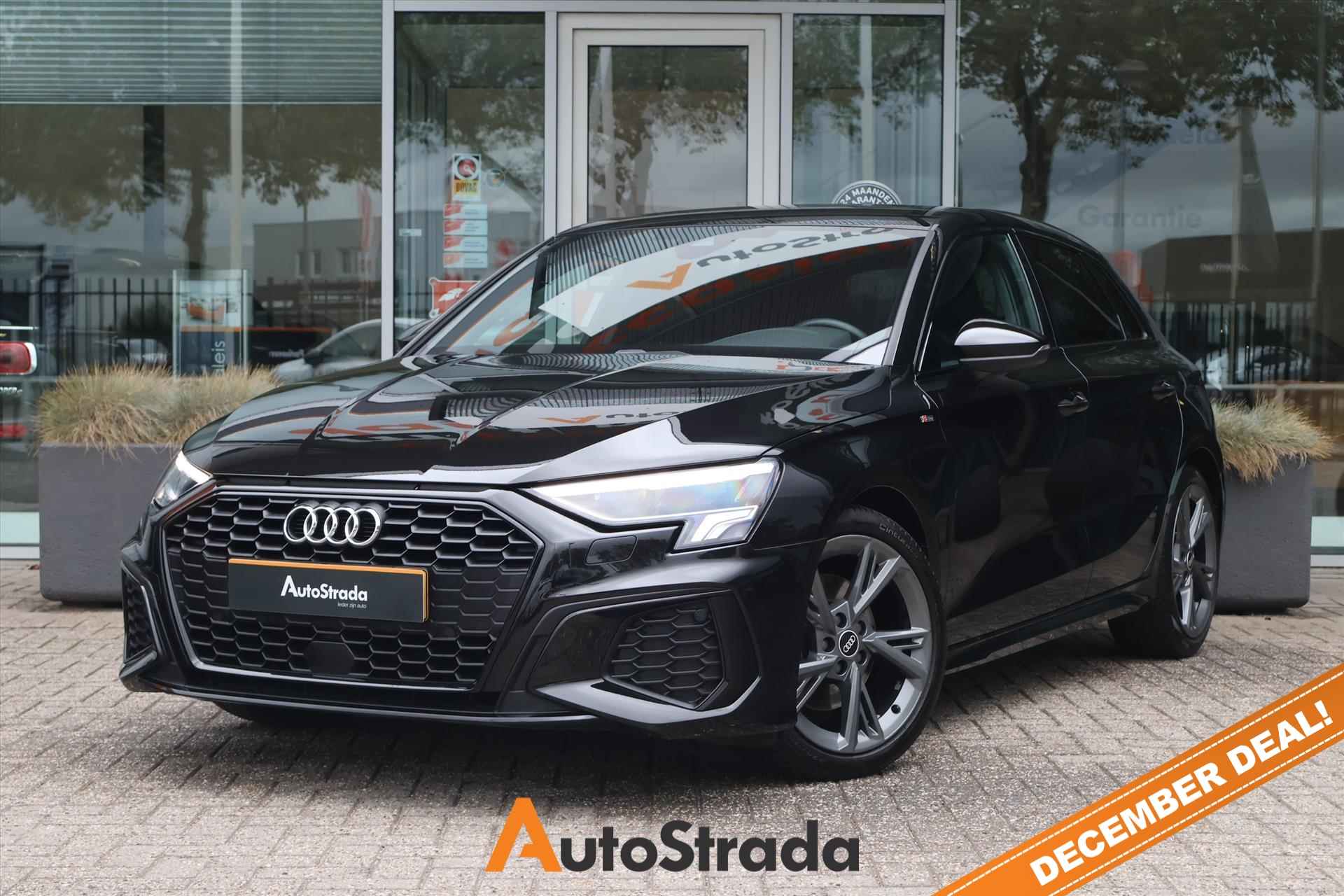 Audi A3 Sportback 35 TFSI S-Line 150pk | Carplay | DAB | Virtual | Rijstrooksensor | 1e Eigenaar - 1/47