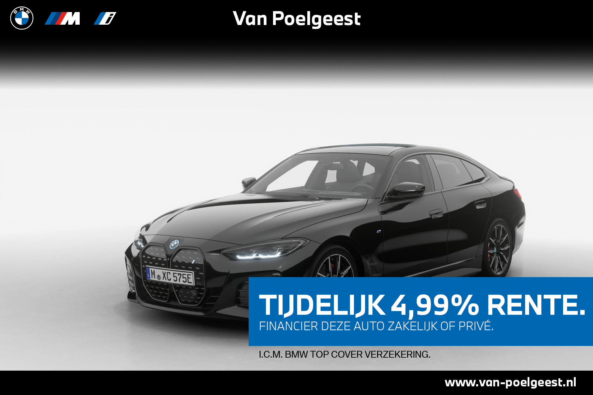 BMW i4 eDrive40 High Executive 84 kWh | M Sportpakket Pro | Safety Pack bij viaBOVAG.nl