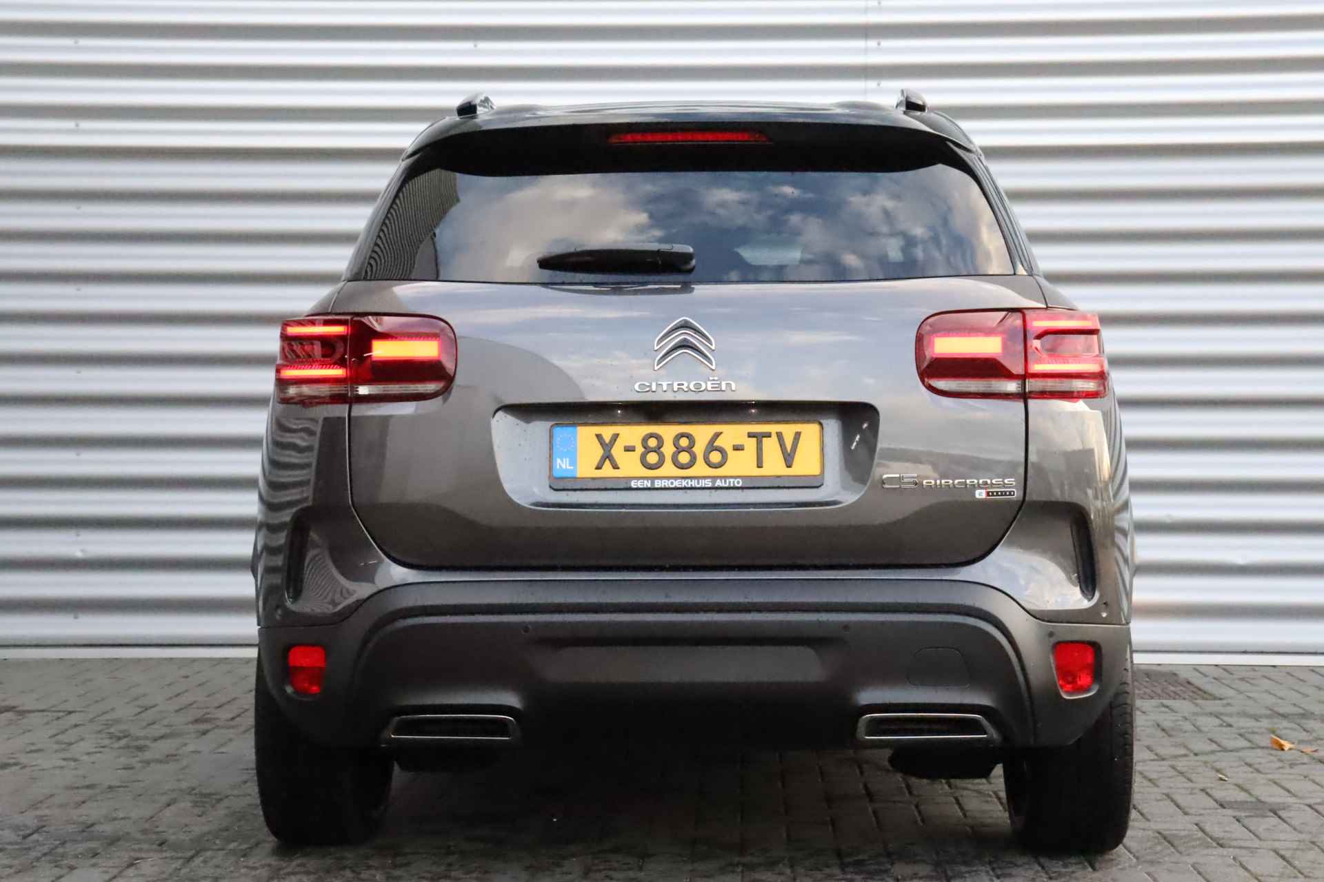 Citroën C5 Aircross 1.2 HYBRID 136PK Ë-SERIES AUTOMAAT / NAVI / LEDER / CLIMA / LED / PDC / 19" LMV / ALCANTARA / CAMERA / WINTERPAKKET / ADAPT. CRU - 8/41