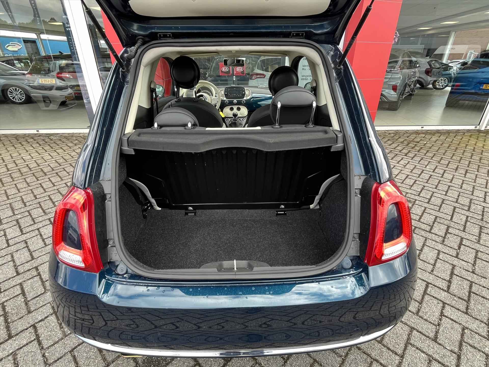 FIAT 500 1.0 70pk Hybrid eco Dolcevita | Climatronic | Apple carplay | Panoramadak | Lederen bekleding | - 15/26