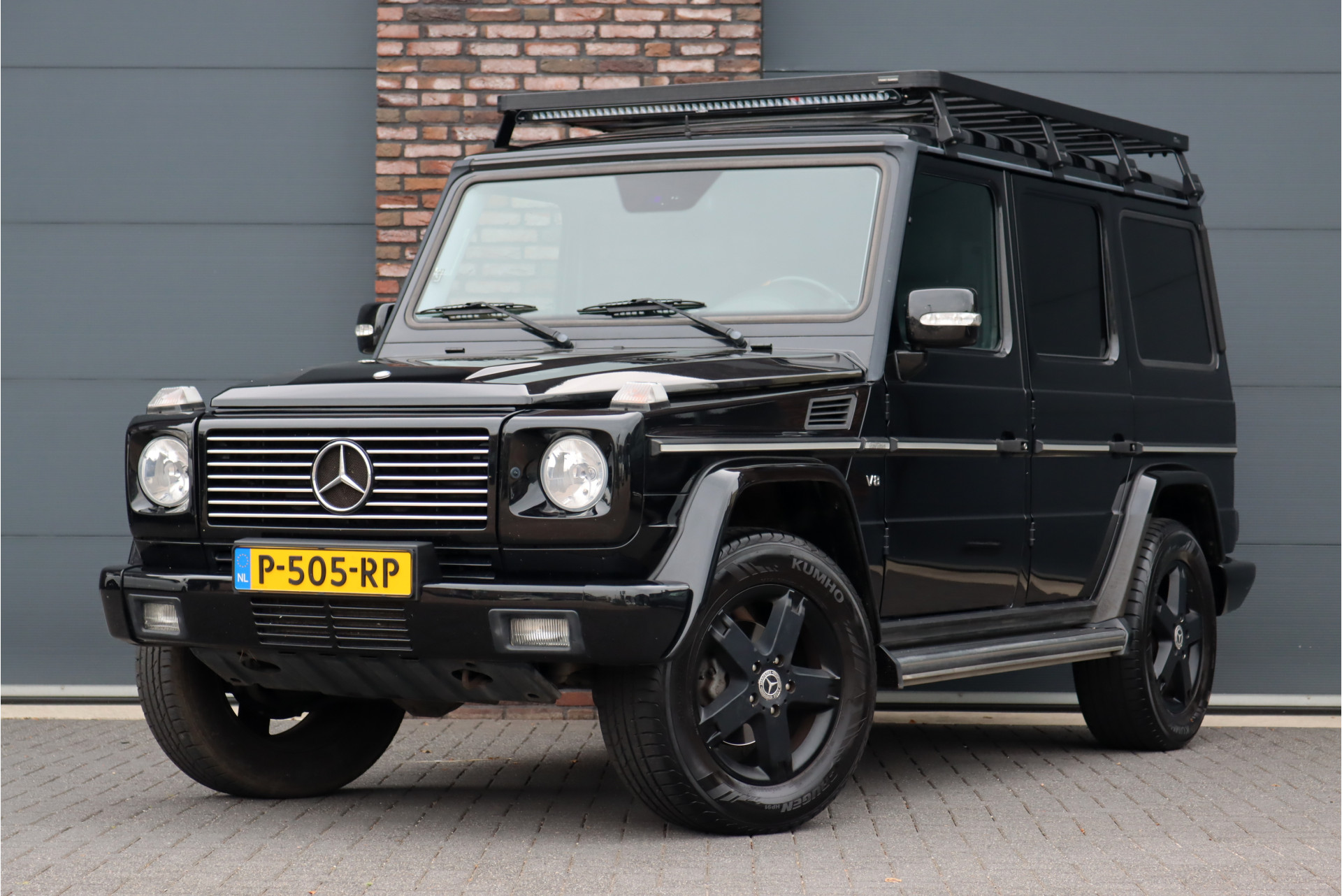 Mercedes-Benz G-Klasse 500 V8 'Grand Edition' Aut7 | Youngtimer | Schuifdak | Exclusiefpakket | Leder | Designo sierdelen | Stoelverwarming V+A | Inbouwlades Kofferruimte |