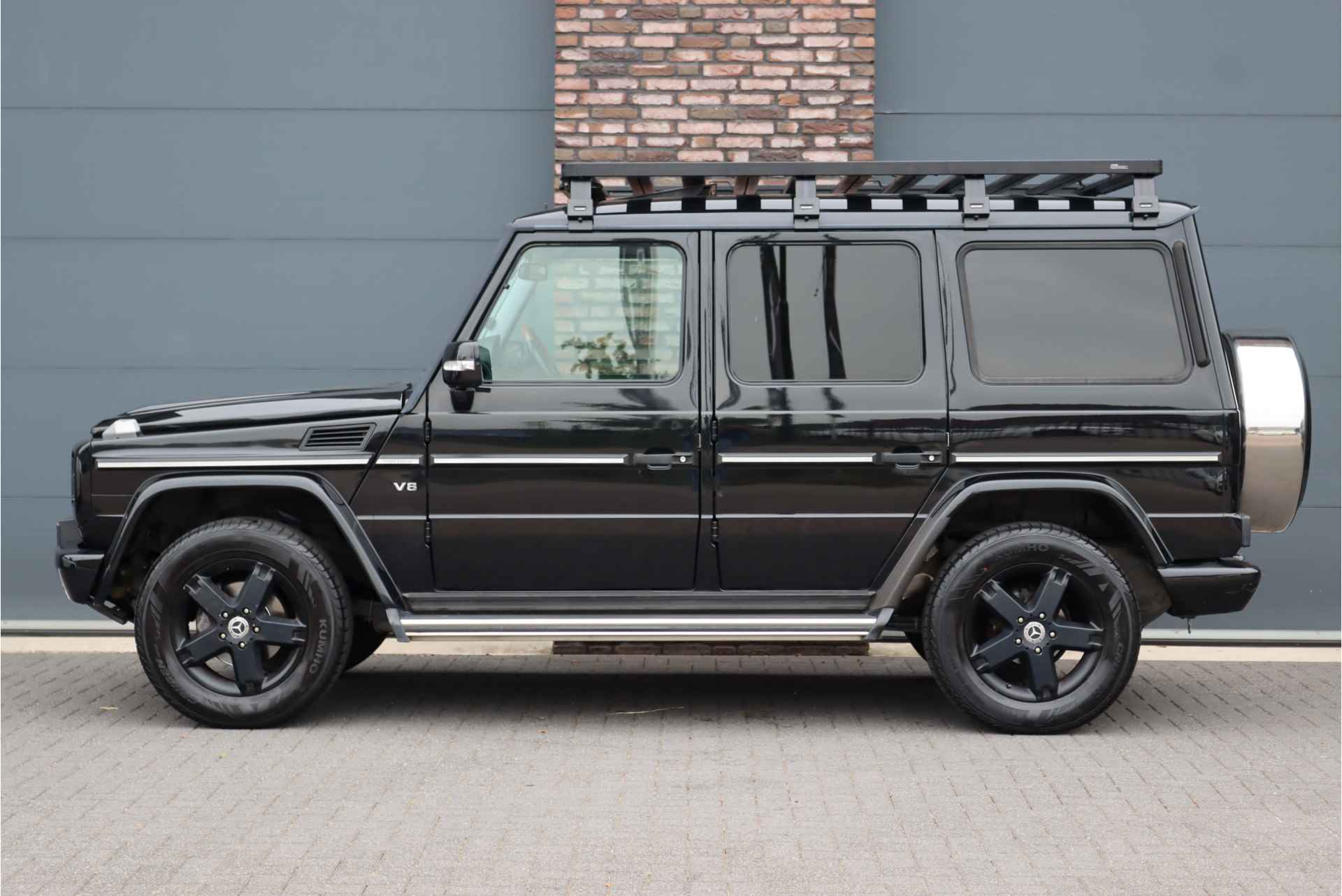 Mercedes-Benz G-Klasse 500 V8 'Grand Edition' Aut7 | Youngtimer | Schuifdak | Exclusiefpakket | Leder | Designo sierdelen | Stoelverwarming V+A | Inbouwlades Kofferruimte | - 10/37