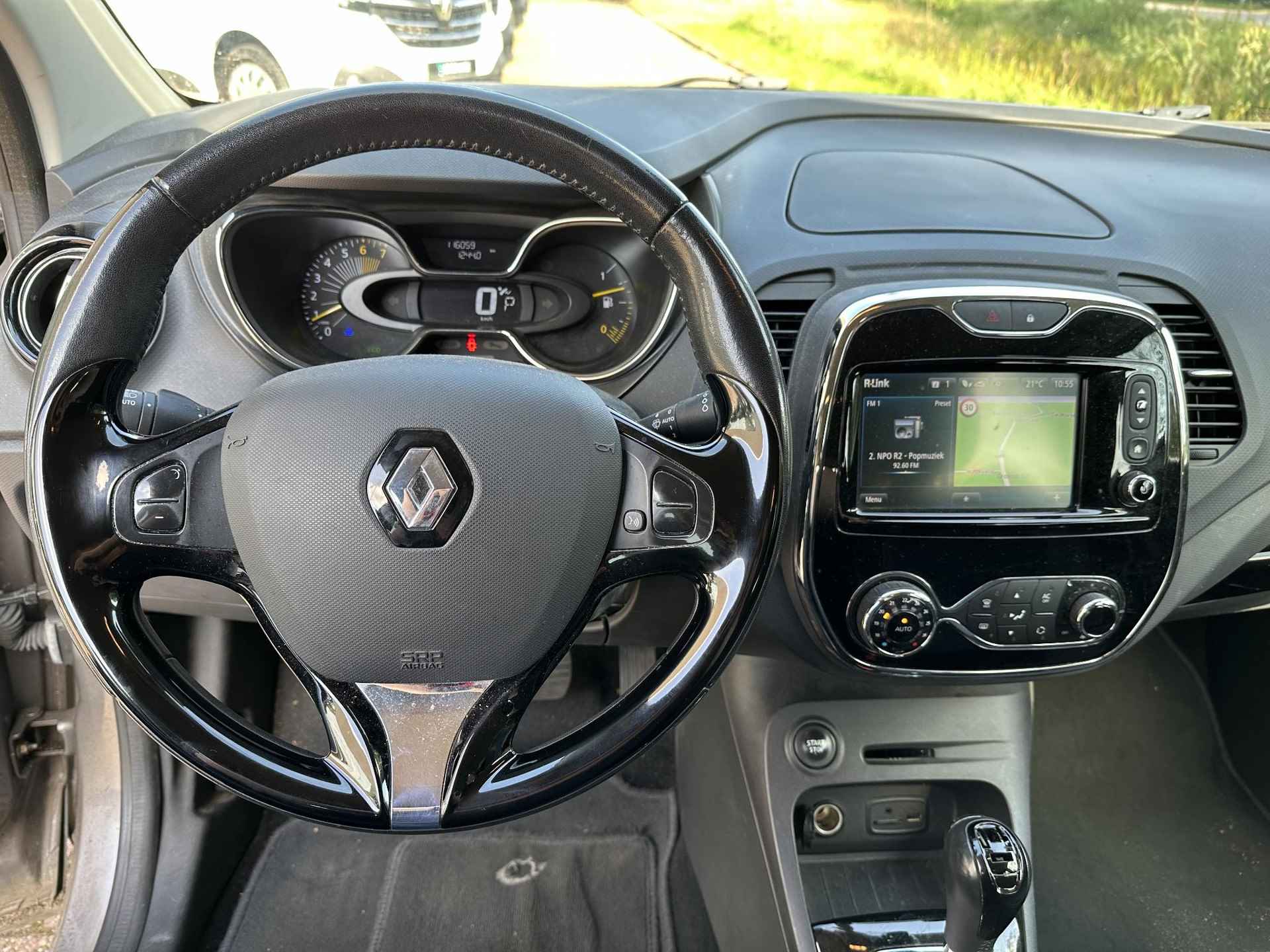 Renault Captur 1.2 TCe 120 EDC Dynamique | 2e eigenaar + dealer | Trekhaak | Automaat | Navi | Clima | Cruise | LM velgen 17" | PDC + Camera - 10/17