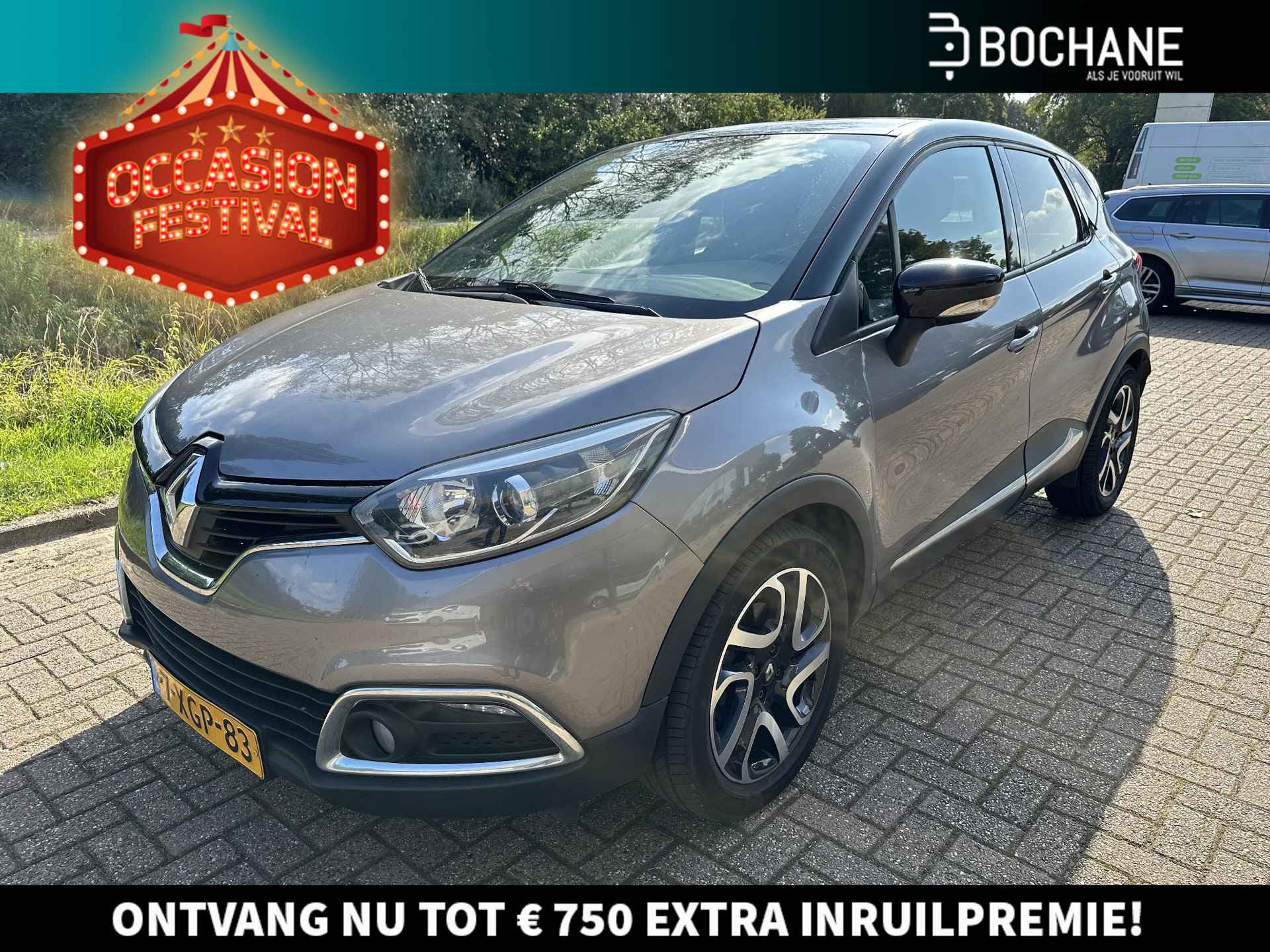 Renault Captur 1.2 TCe 120 EDC Dynamique | 2e eigenaar + dealer | Trekhaak | Automaat | Navi | Clima | Cruise | LM velgen 17" | PDC + Camera - 1/17