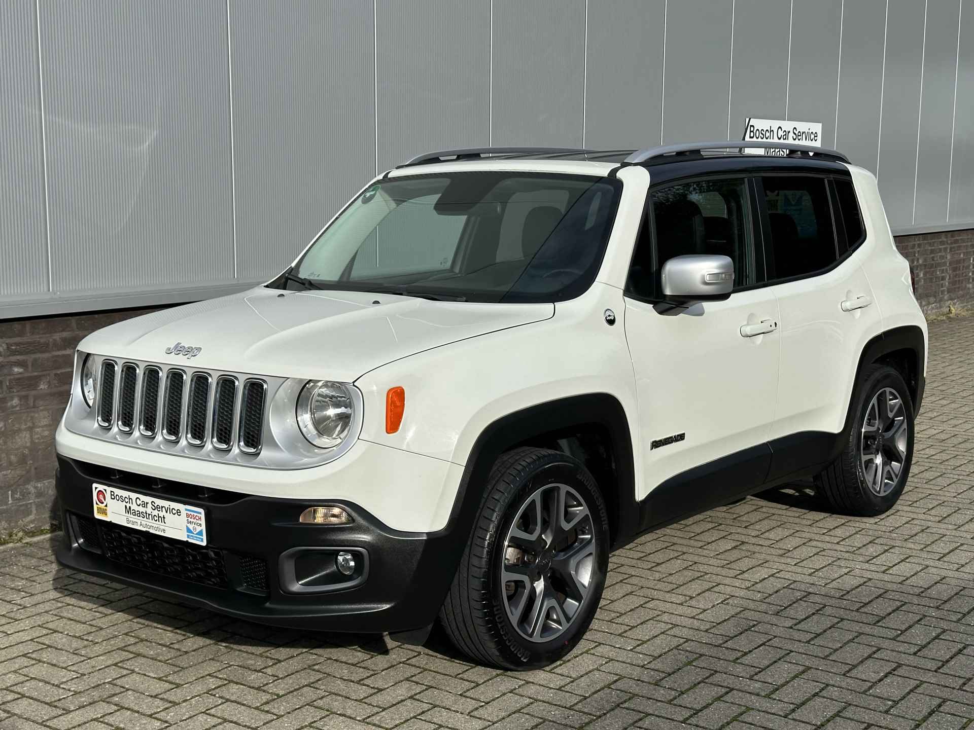 Jeep Renegade 1.4 MultiAir LIMITED | Key-less | Leer | 18" | PDC | Climate | Garantie  Interesse, Proefrit? Bel of app met: 06-24 28 28 42 - 27/29