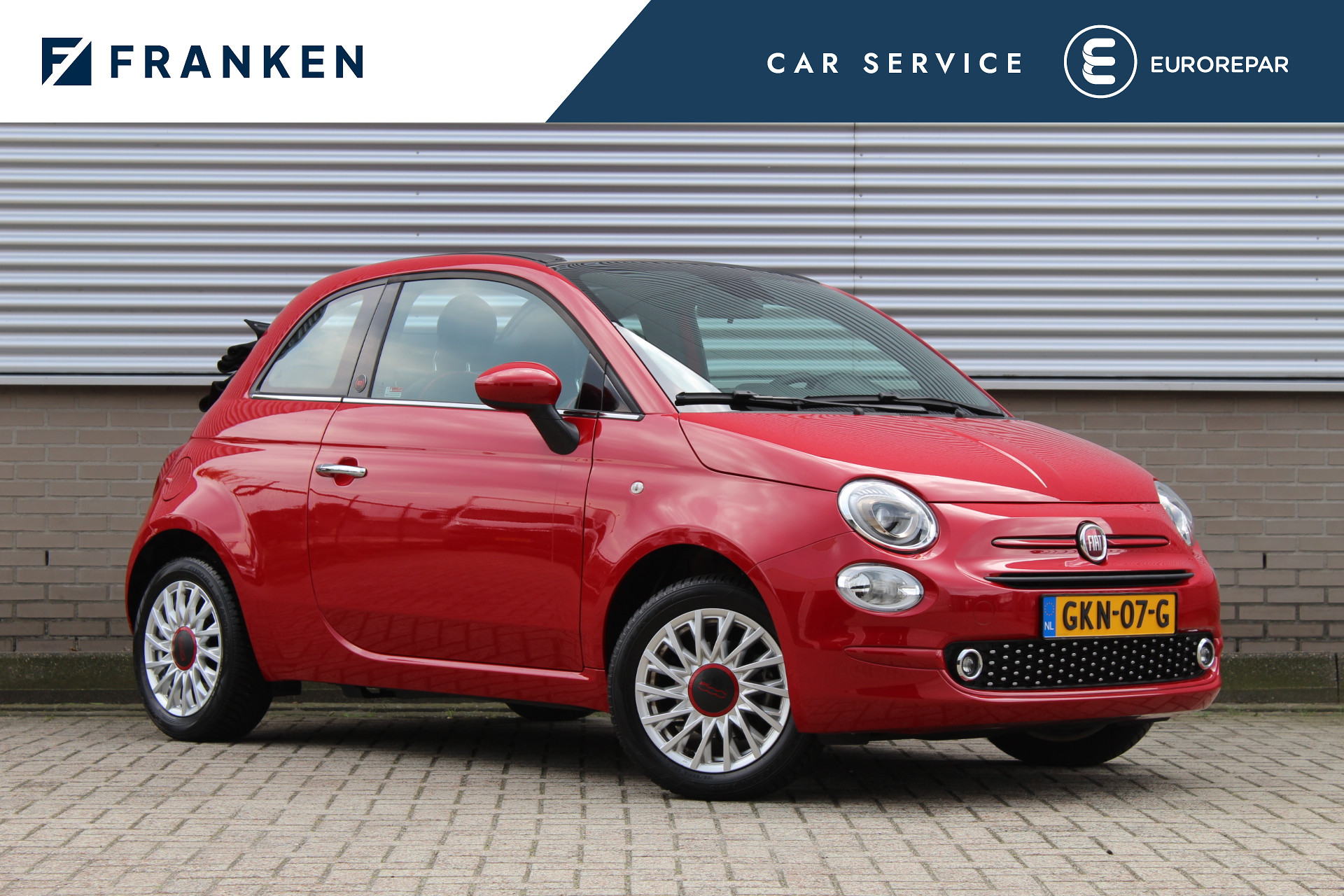 Fiat 500C 1.0 Hybrid RED | Uniek! | Navigatie | Beats Audio | Cruise