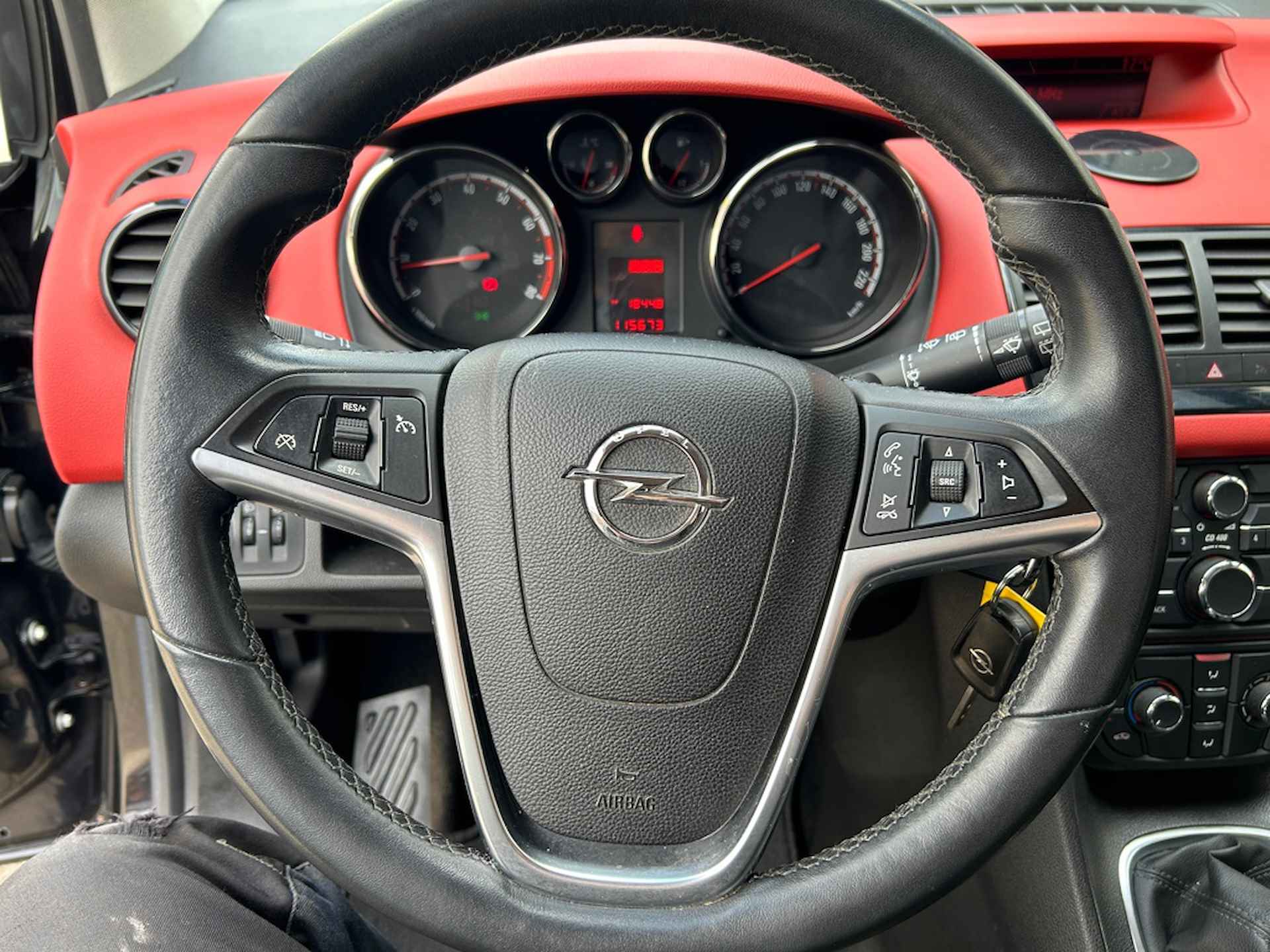 Opel Meriva 1.4 Cosmo, trekhaak, parkeersensoren V+A , cruise control, winterbanden set - 14/16