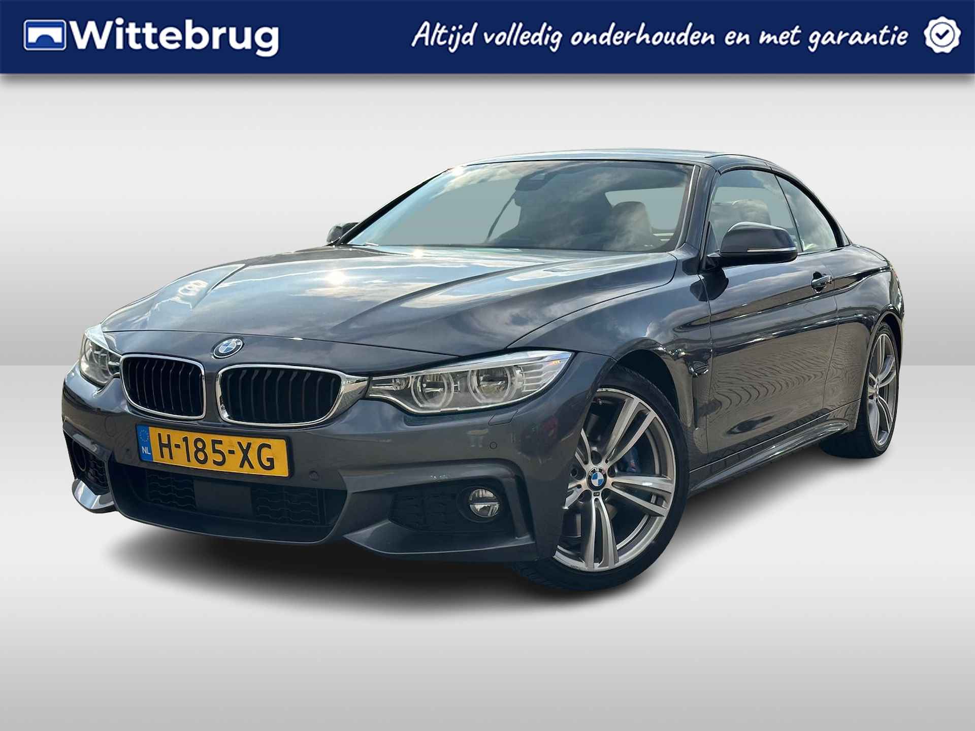 BMW 4 Serie Cabrio 430i / Leder / Memory seats / Head up dispaly / Stoelverwarming / Parkeersensoren V+A /