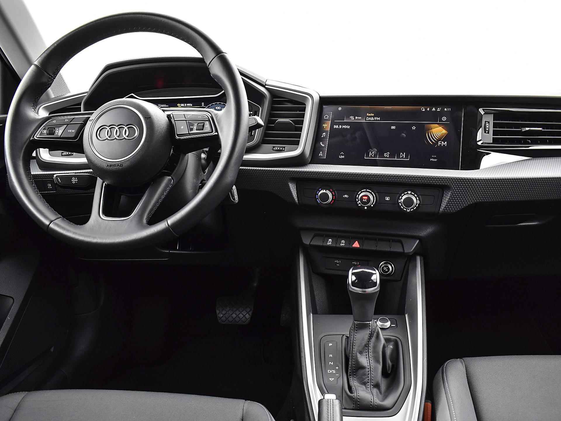 Audi A1 Sportback 25 Tfsi 95pk S-Tronic Advanced edition | Airco | Cruise Control | P-Sensoren | DAB | Smartphone Interface | Spraakherkenning | Getint Glas | 17'' Inch | Garantie t/m 09-05-2026 of 100.000km - 17/31