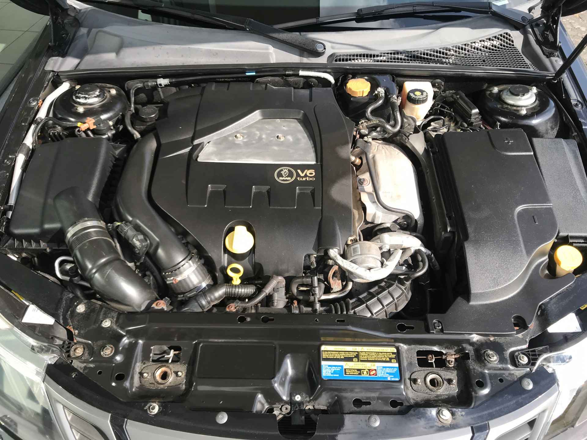 Saab 9-3 Estate 2.8 T V6 Turbo X Automaat | Rijklaar incl garantie | Donker glas Meesturende xenon Bose Navi - 31/36