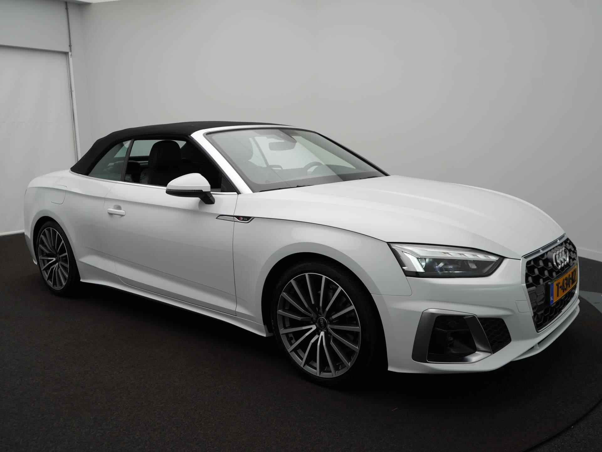 Audi A5 Cabriolet 35 TFSI S edition 19 Inch - Leer - Navigatie - Camera - 12/56