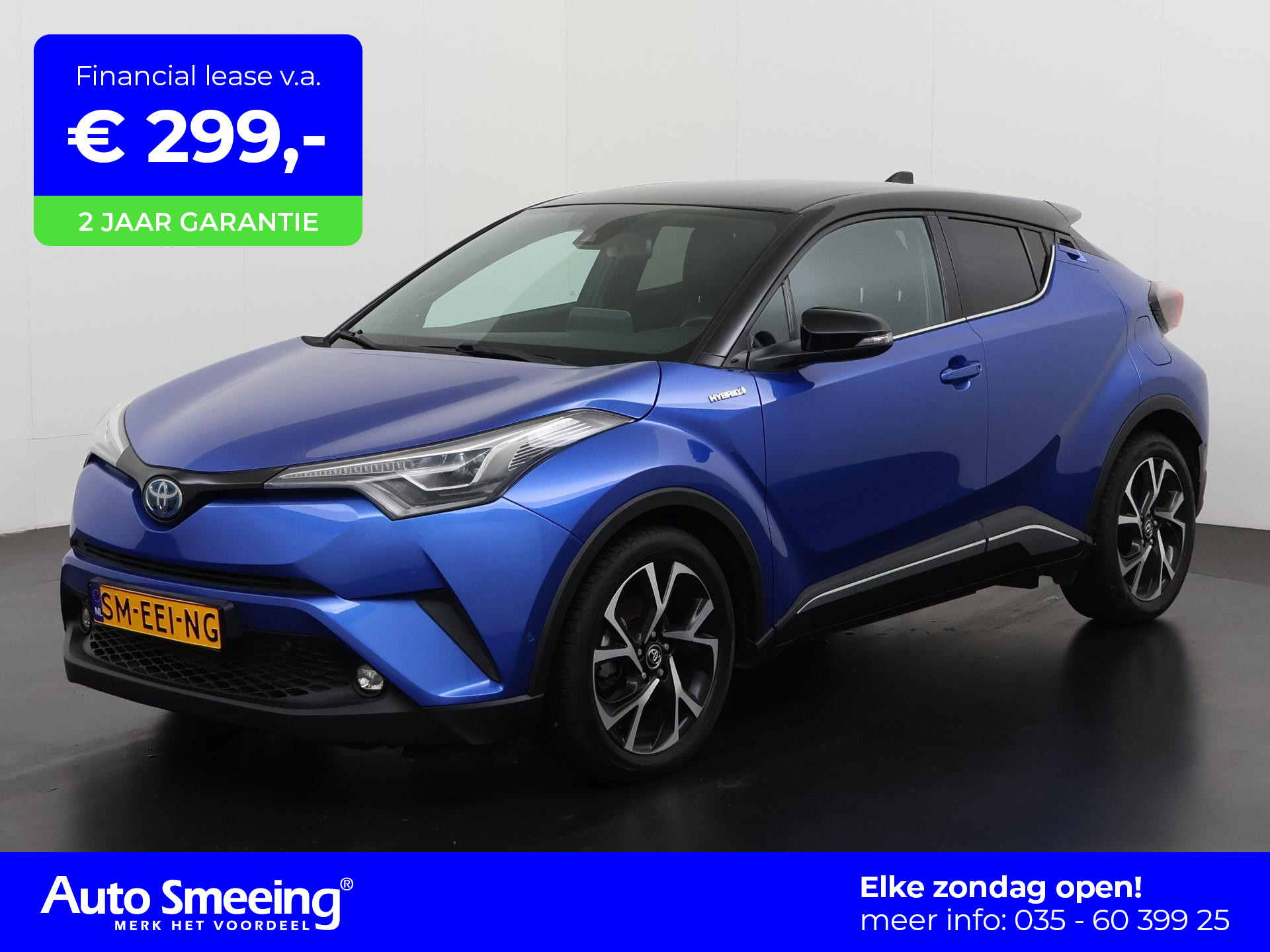 Toyota C-HR 1.8 Hybrid Bi-Tone | Alcantara | Zondag Open!