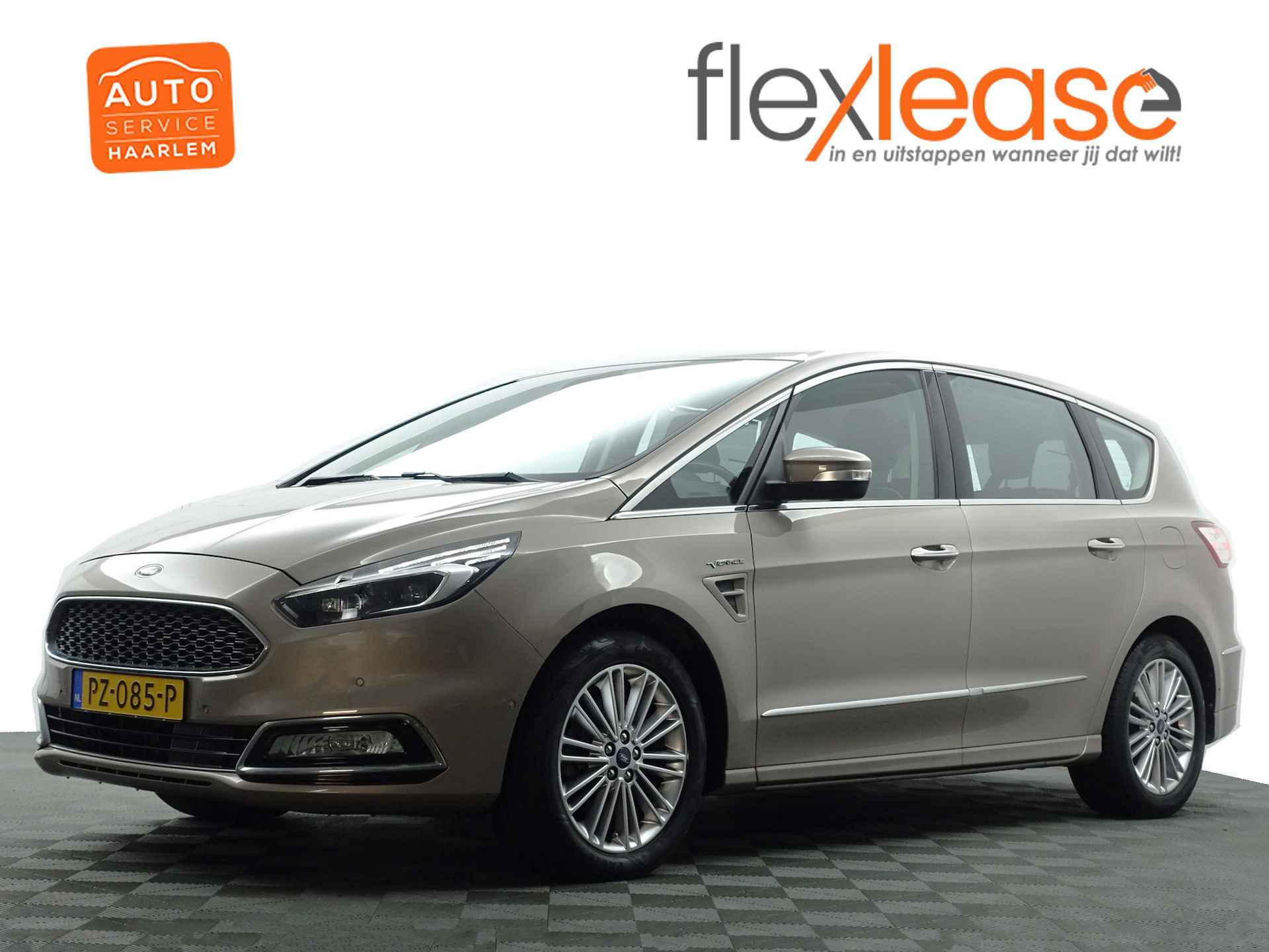 Ford S-Max 1.5 Vignale- Design Leder, Memory Seats, Sfeerverlichting, Camera, Carplay, Keyless, Ada Cruise - 1/45