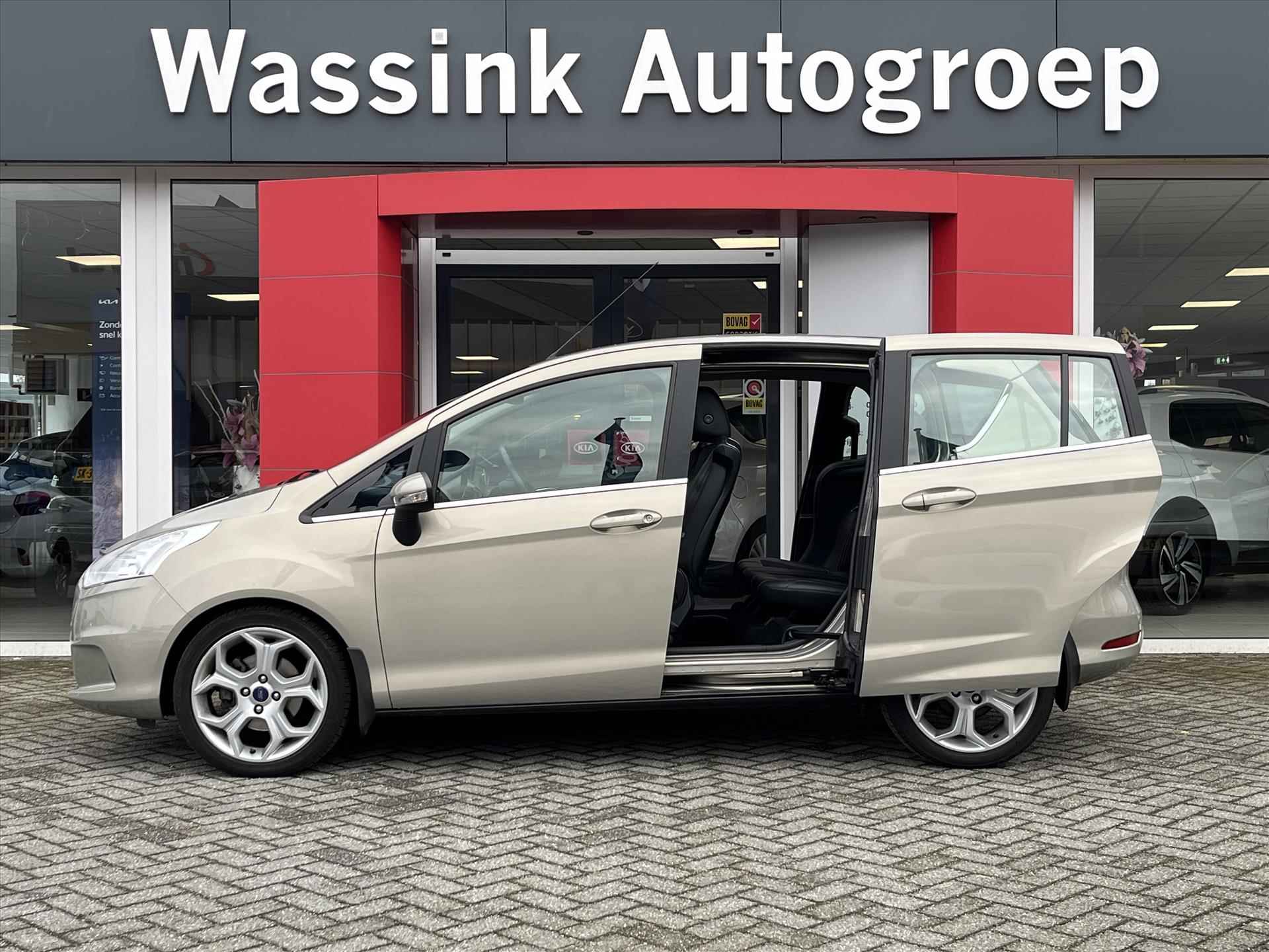 Ford B-Max 1.6 Ti-VCT 105PK Automaat Titanium | Climatronic | Verwarmbare half lederen stoelen | Parkeersensoren | 2 schuifdeuren | Volledig onderhouden | - 5/26