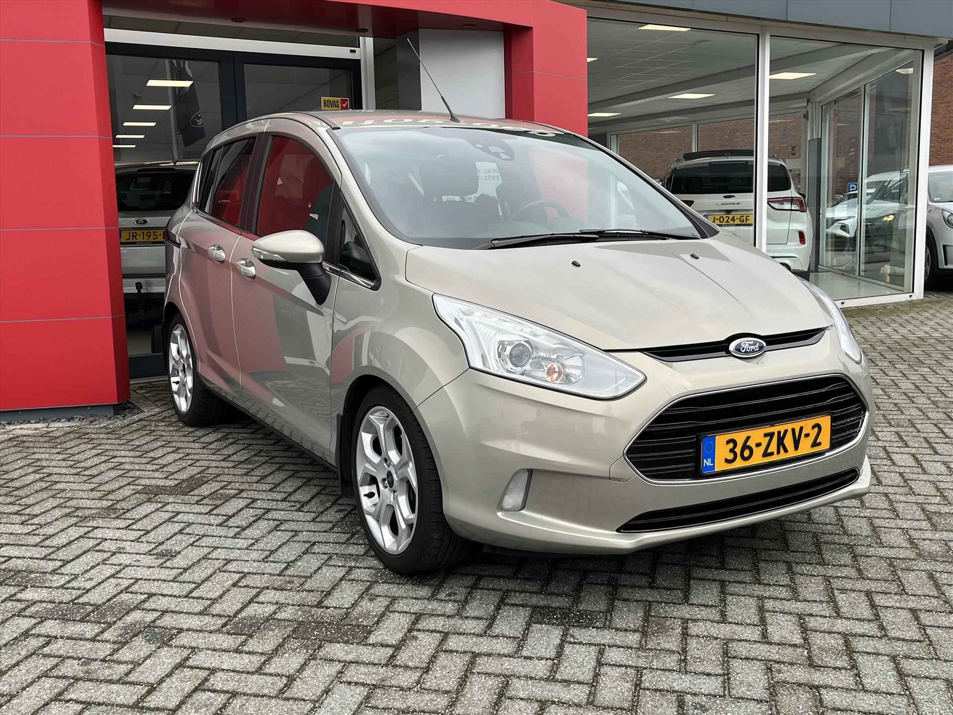 Ford B-Max 1.6 Ti-VCT 105PK Automaat Titanium | Climatronic | Verwarmbare half lederen stoelen | Parkeersensoren | 2 schuifdeuren | Volledig onderhouden | - 7/26