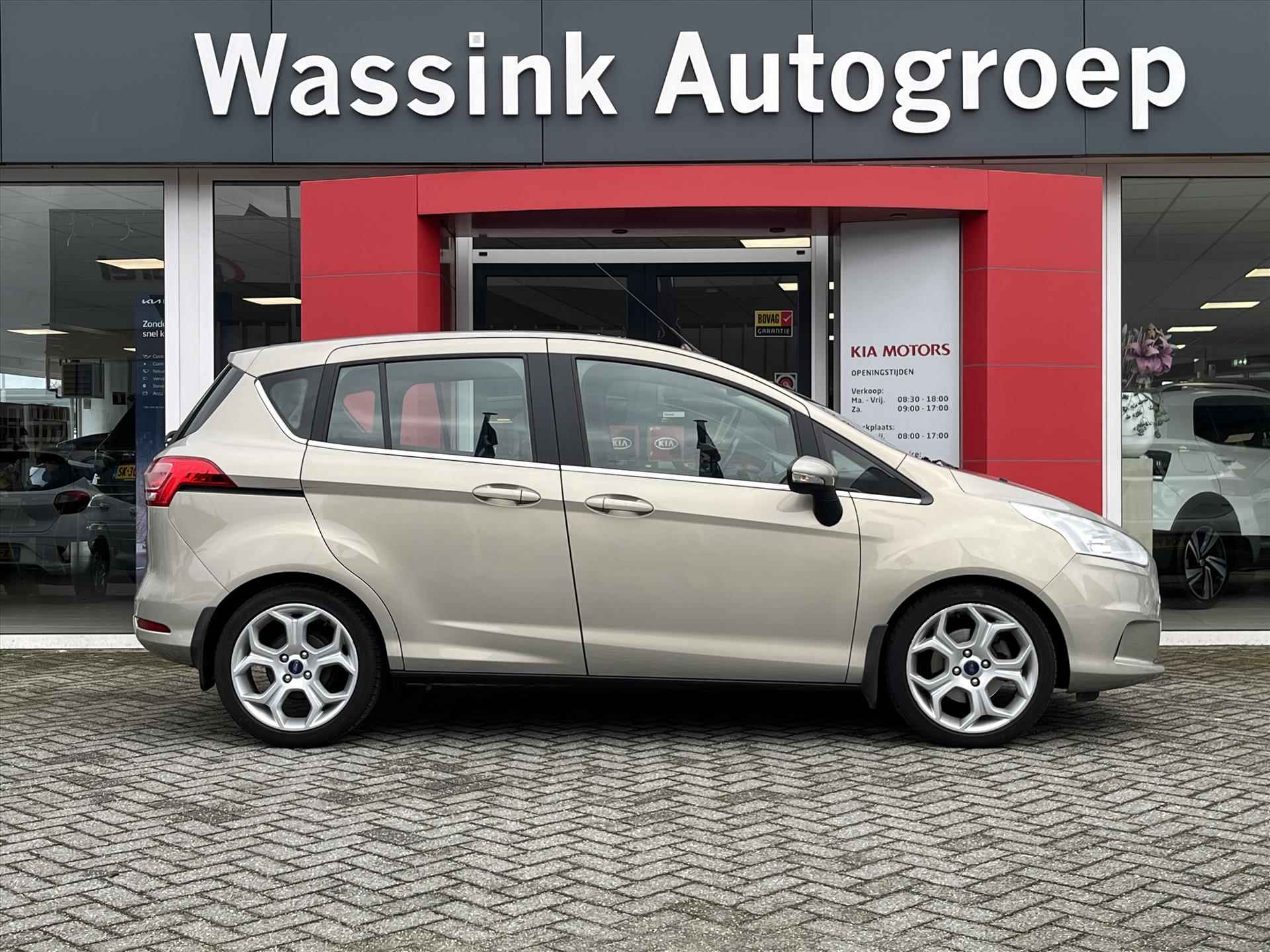 Ford B-Max 1.6 Ti-VCT 105PK Automaat Titanium | Climatronic | Verwarmbare half lederen stoelen | Parkeersensoren | 2 schuifdeuren | Volledig onderhouden | - 9/26