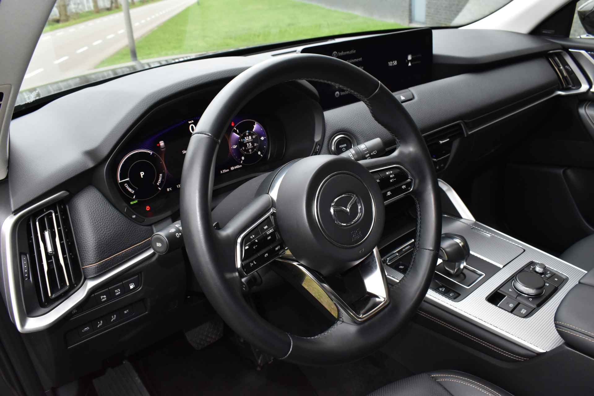 Mazda CX-60 2.5 e-SkyActiv PHEV Homura |TREKHAAK | PANORAMADAK | DRIVER ASSISTANCE | CONVIENCE & SOUND | COMFORT PAKKET Full option -Panoramadak Bose NL/Btw auto 327pk Trekhaak  fabrieksgarantie tot november 2028 - 8/49