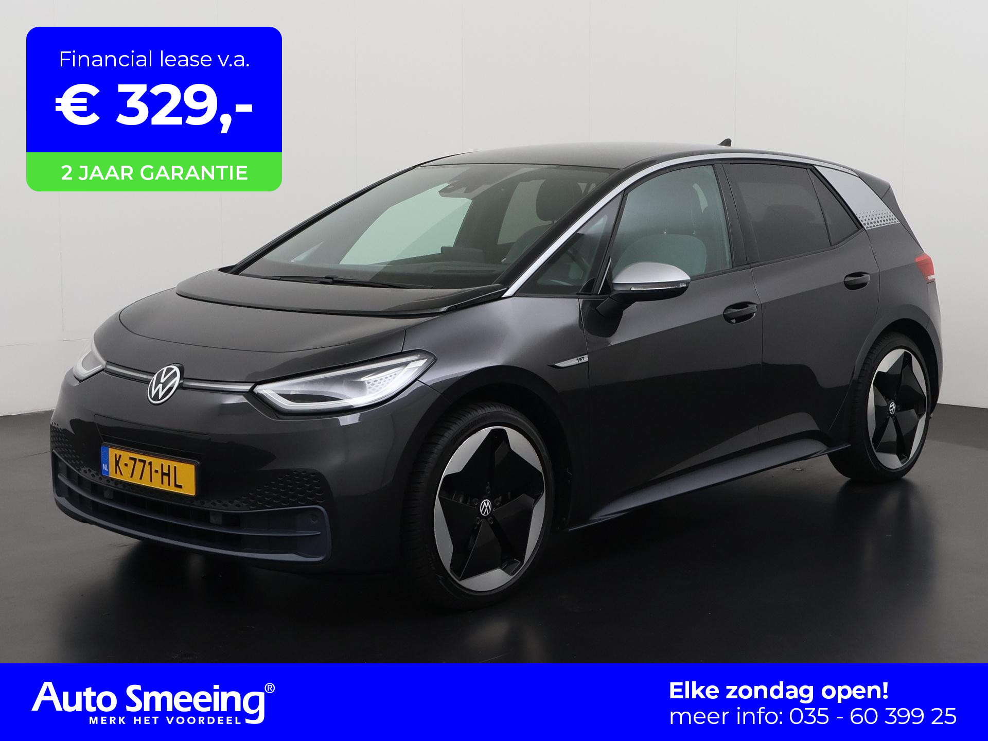 Volkswagen ID.3 First Max 58 kWh | Panoramadak | Stoelmassage | Head Up |  Zondag Open!