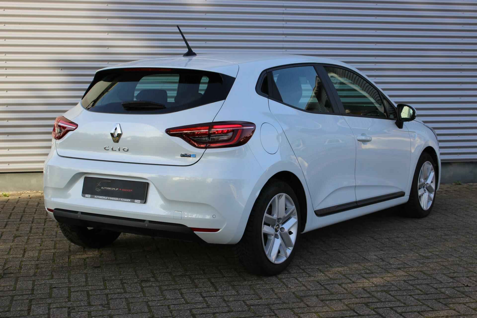 Renault Clio 1.6 E-Tech Hybrid 140 Business Zen // 12-2021 - Pearl White - Navigatie - Stoelverwarming - CarPlay & Android Auto - 3/24